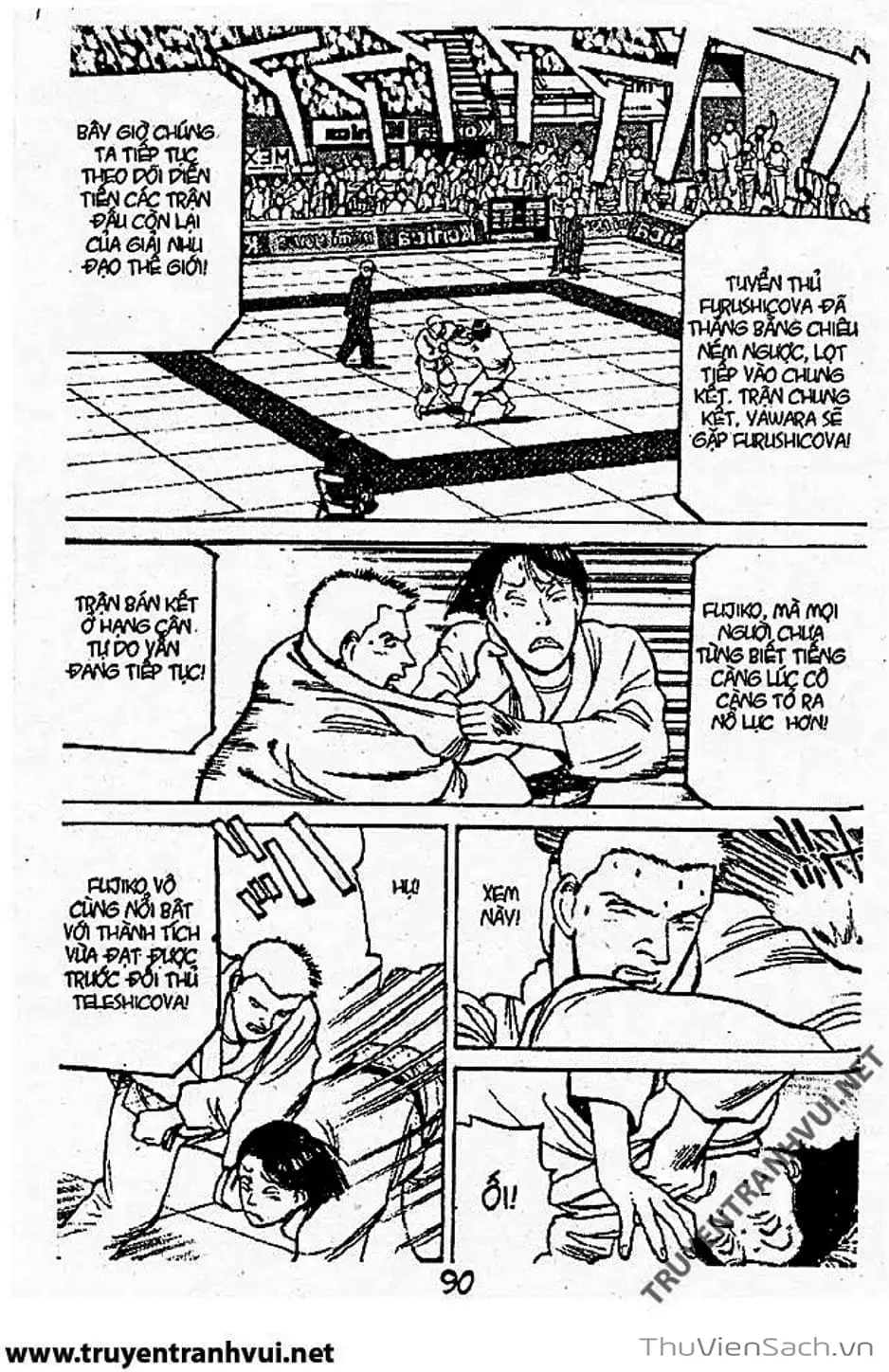 Truyện Tranh Tiểu Thư Nhu Đạo - Yawara! trang 6