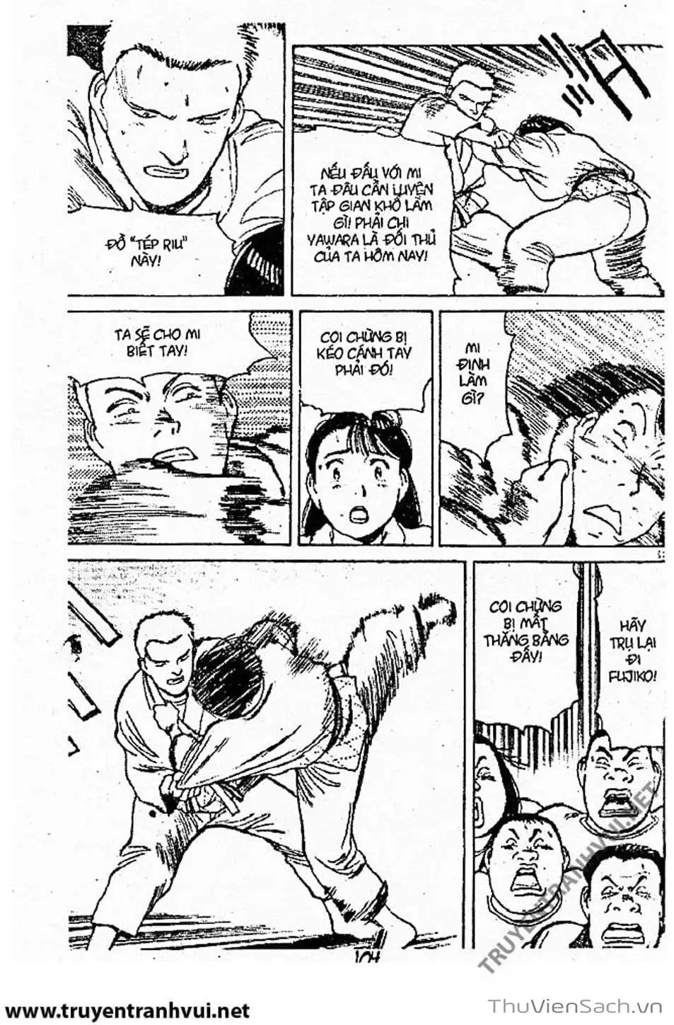 Truyện Tranh Tiểu Thư Nhu Đạo - Yawara! trang 6