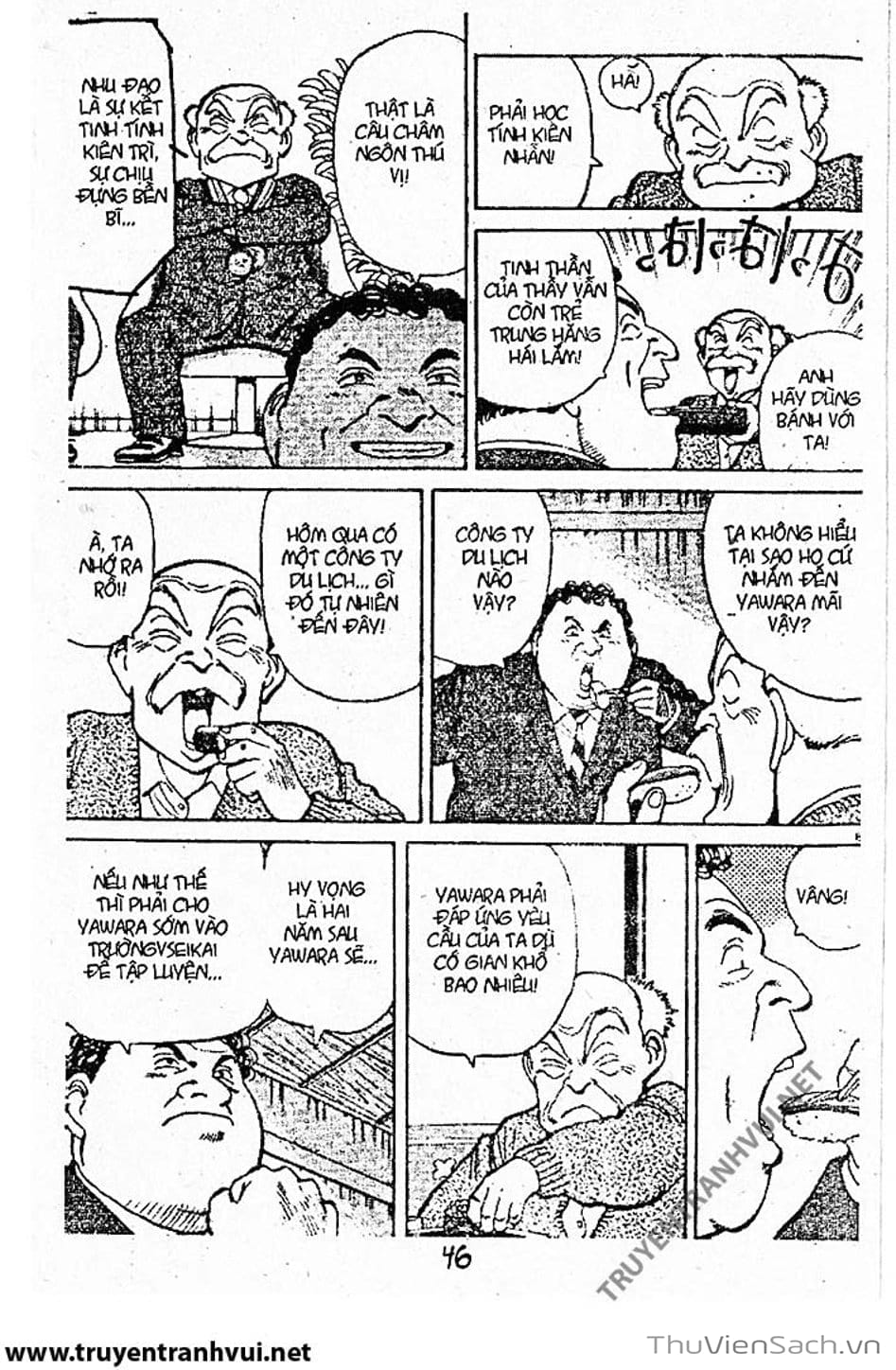 Truyện Tranh Tiểu Thư Nhu Đạo - Yawara! trang 6