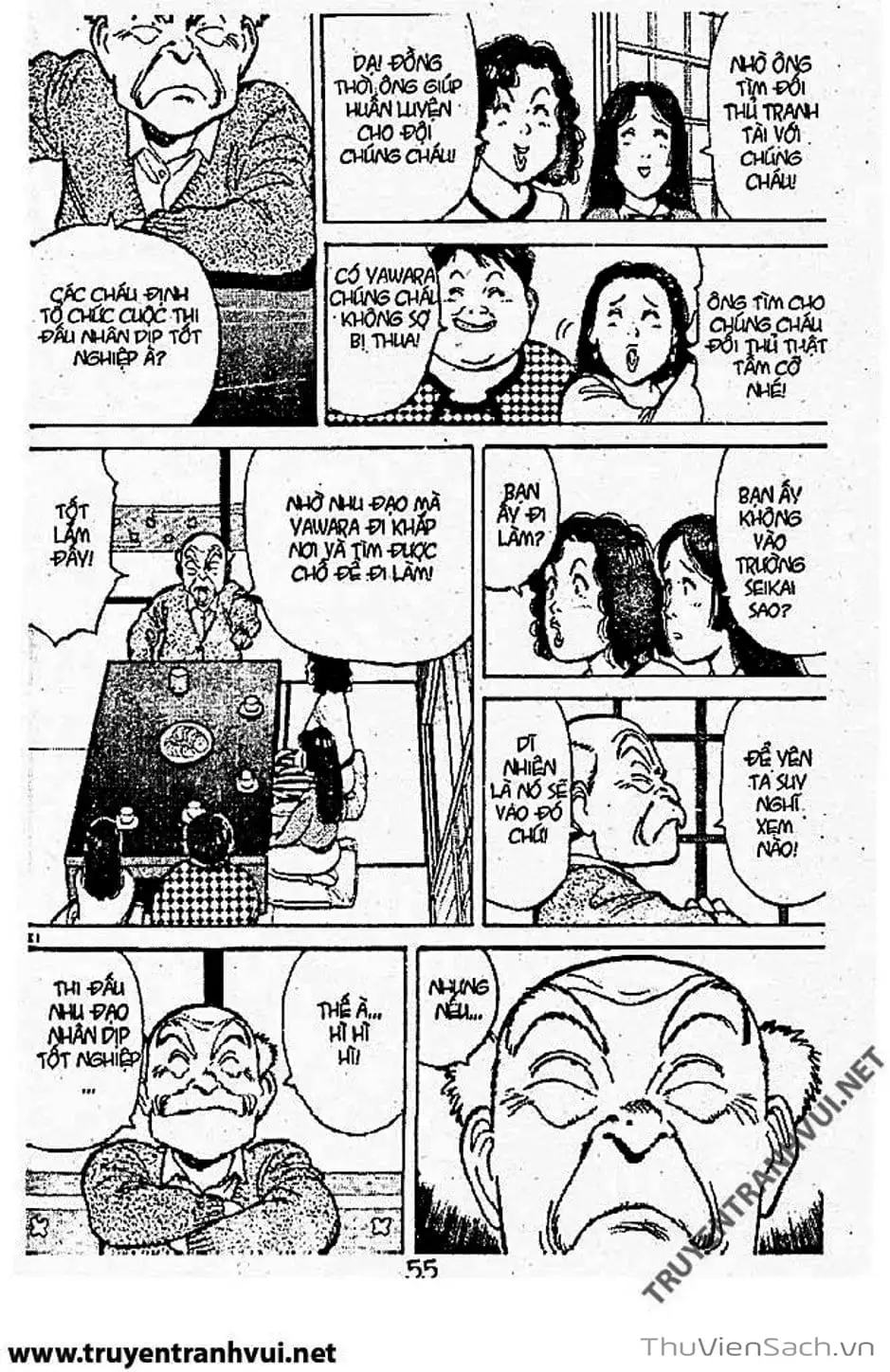 Truyện Tranh Tiểu Thư Nhu Đạo - Yawara! trang 6