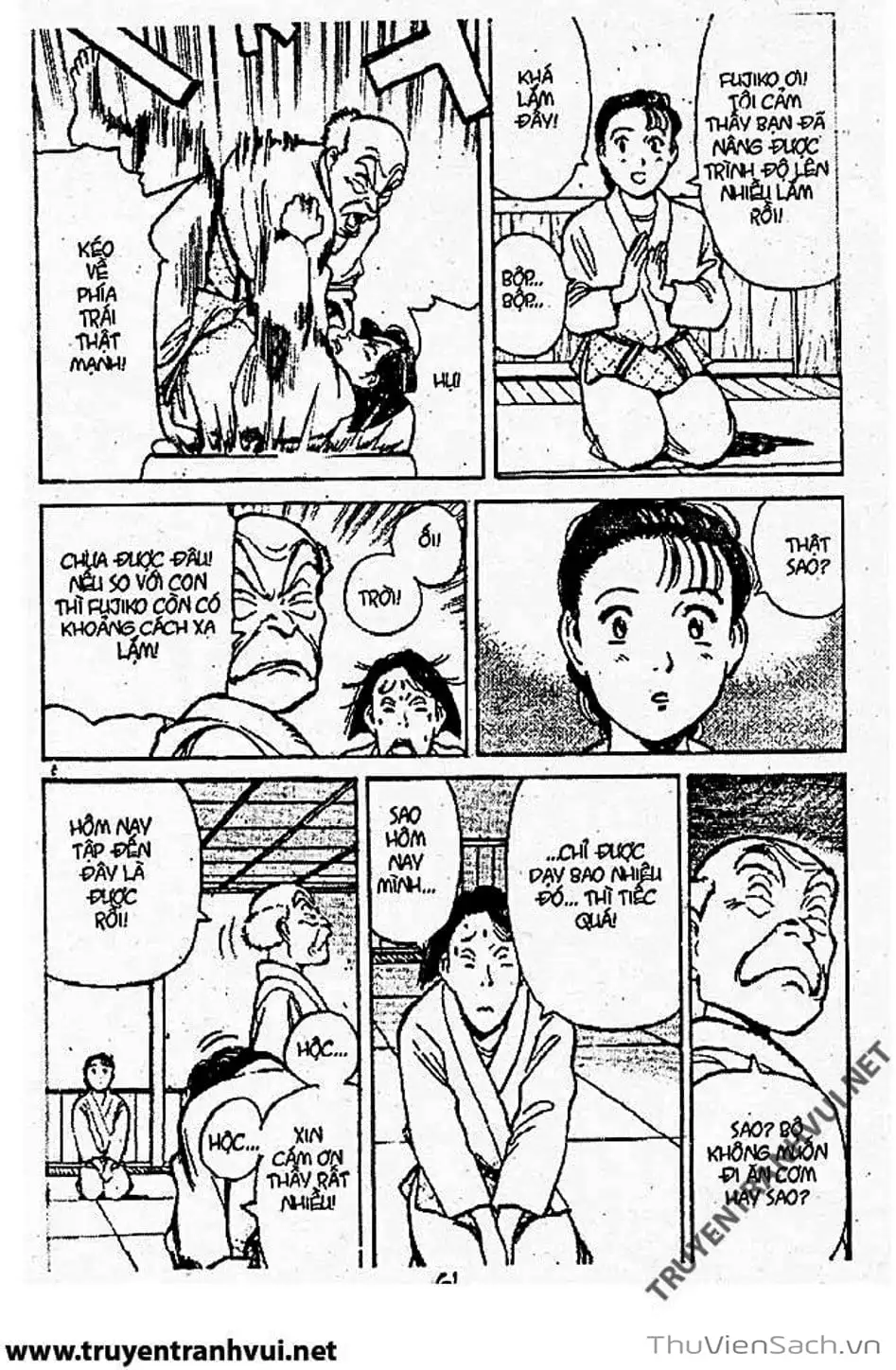 Truyện Tranh Tiểu Thư Nhu Đạo - Yawara! trang 6