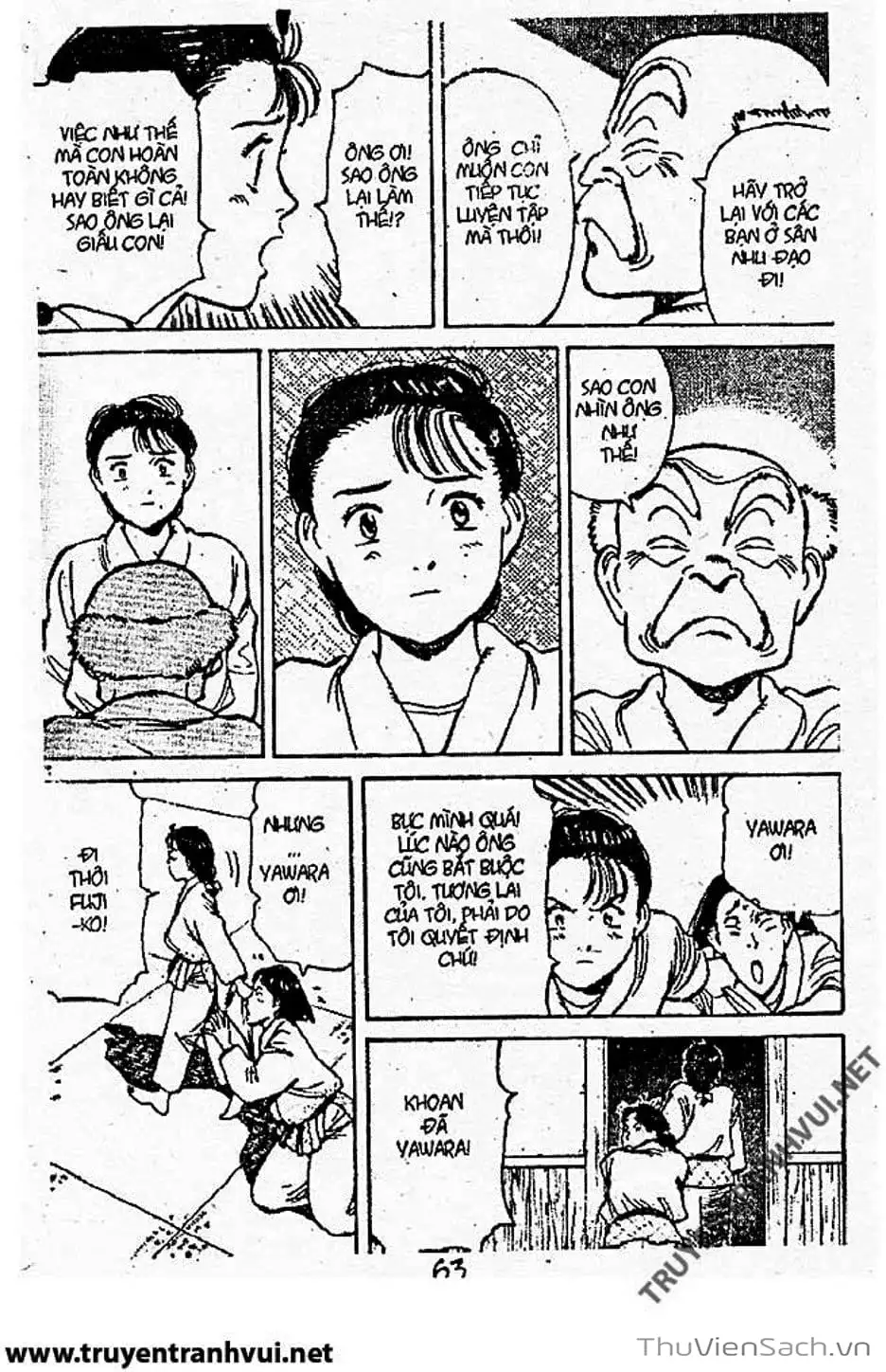 Truyện Tranh Tiểu Thư Nhu Đạo - Yawara! trang 6