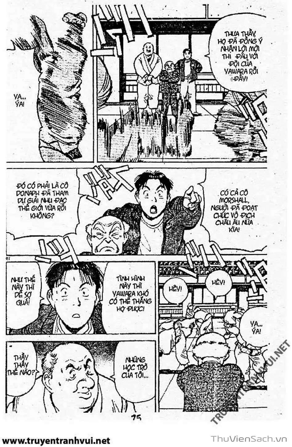 Truyện Tranh Tiểu Thư Nhu Đạo - Yawara! trang 6