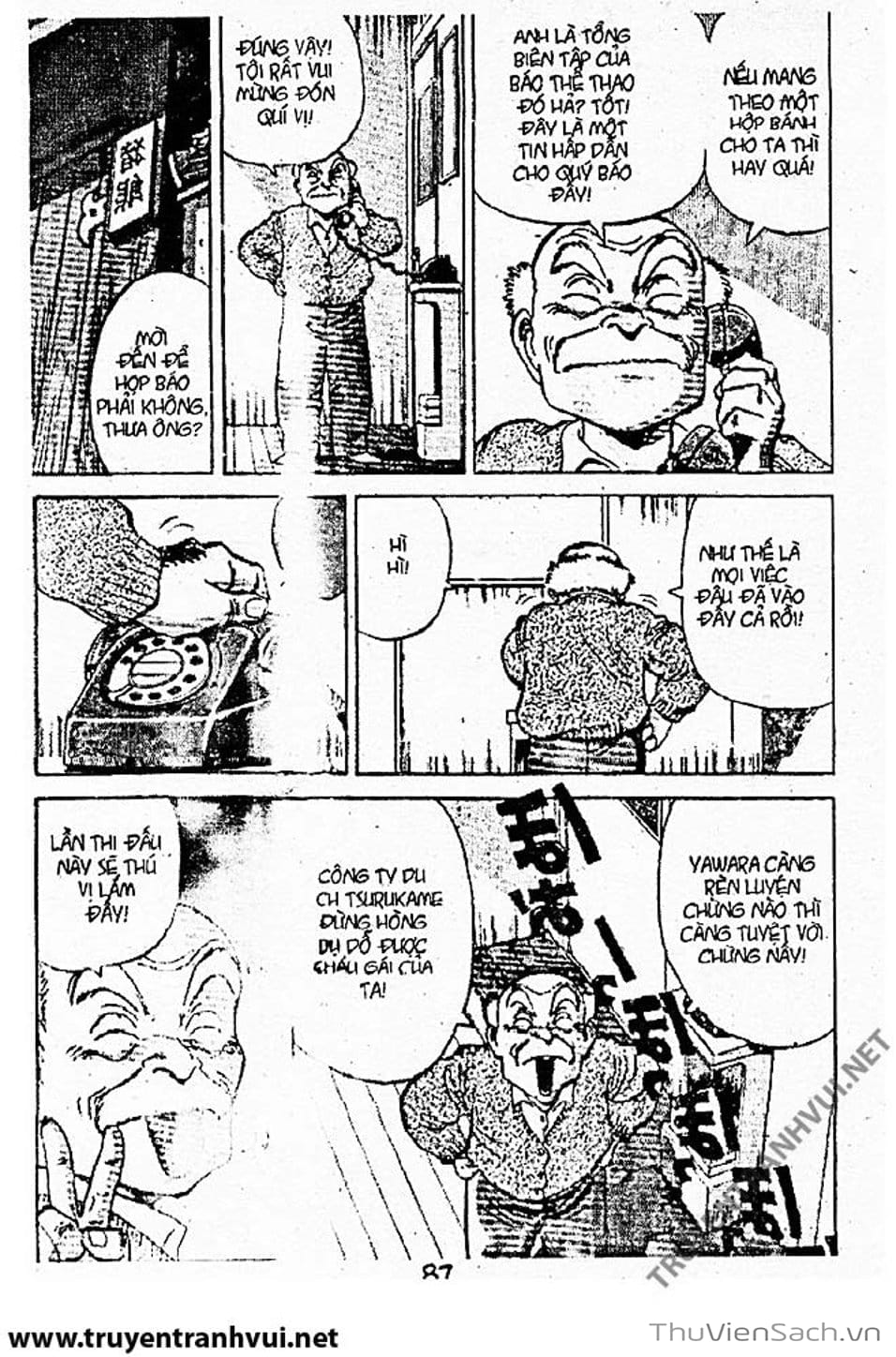 Truyện Tranh Tiểu Thư Nhu Đạo - Yawara! trang 6