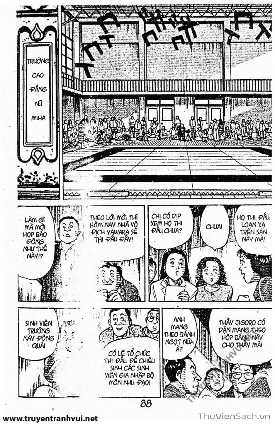 Truyện Tranh Tiểu Thư Nhu Đạo - Yawara! trang 6