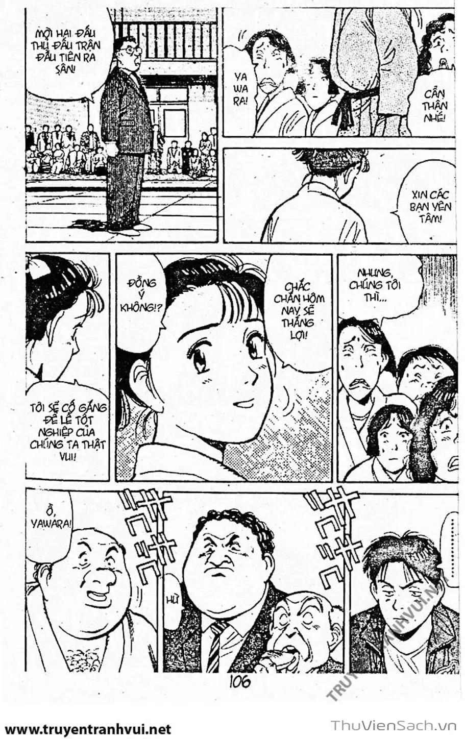 Truyện Tranh Tiểu Thư Nhu Đạo - Yawara! trang 6