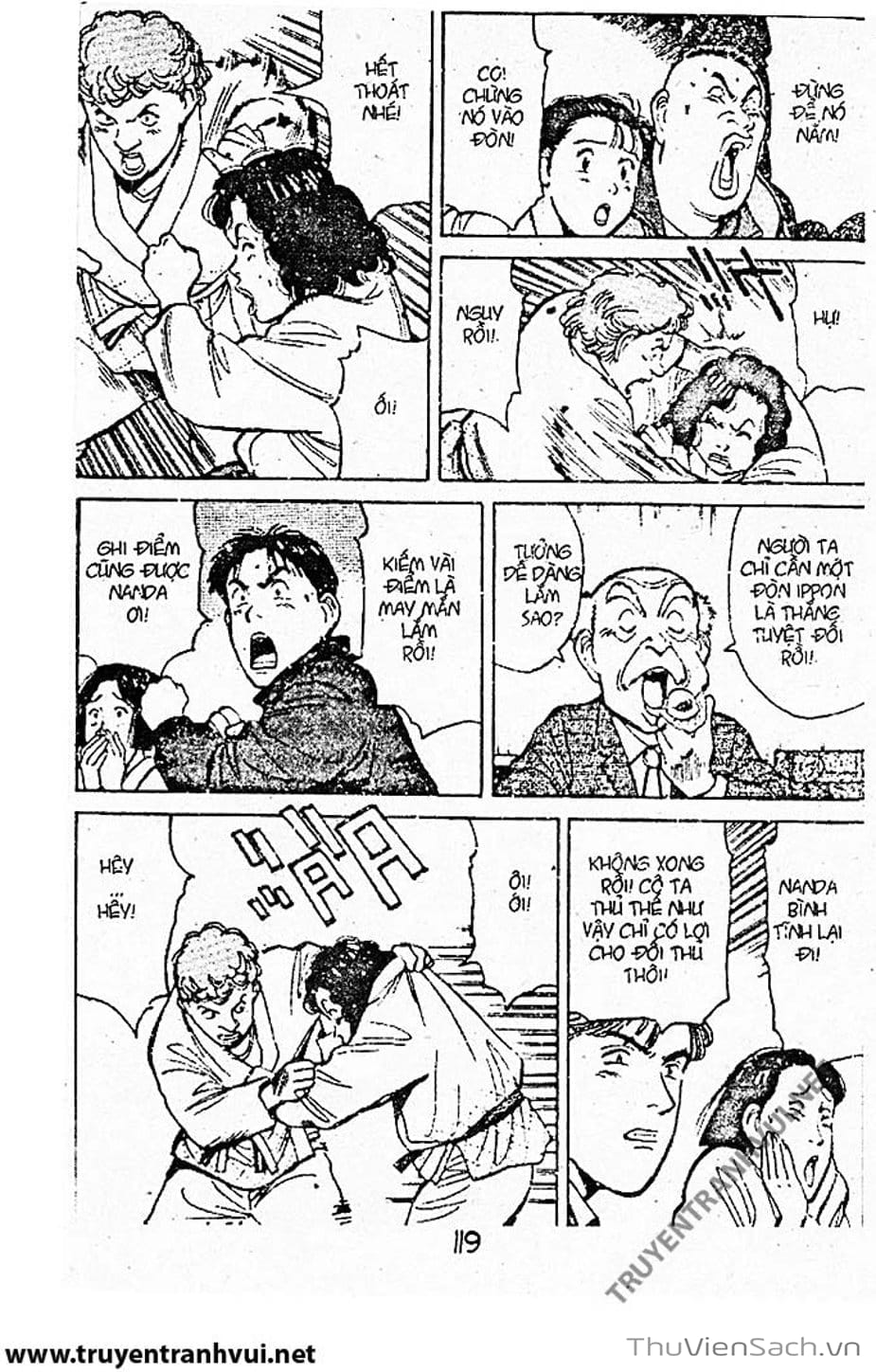 Truyện Tranh Tiểu Thư Nhu Đạo - Yawara! trang 6