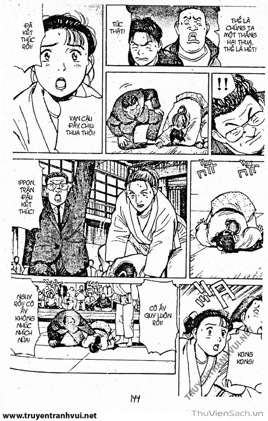 Truyện Tranh Tiểu Thư Nhu Đạo - Yawara! trang 6