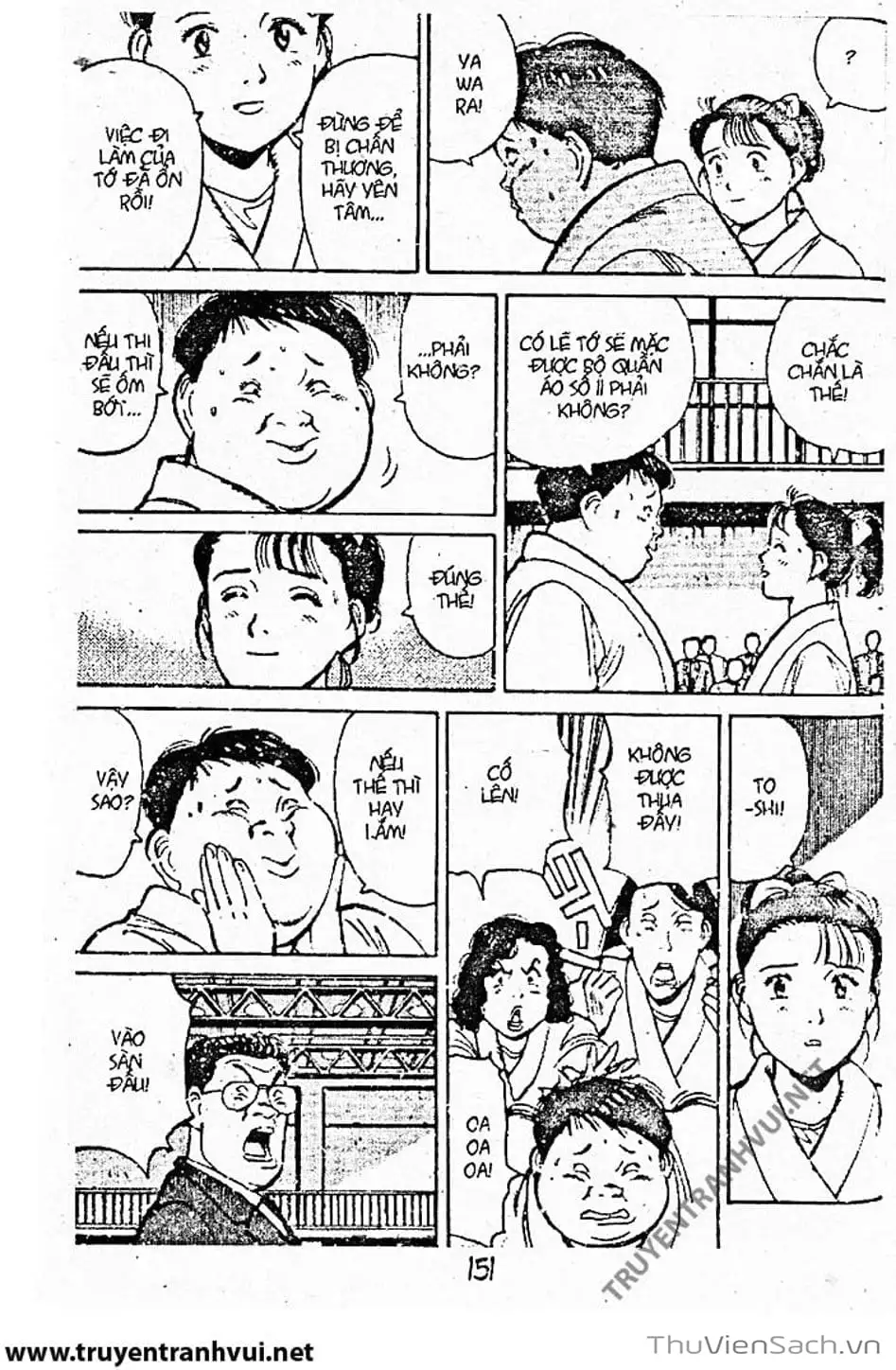 Truyện Tranh Tiểu Thư Nhu Đạo - Yawara! trang 6