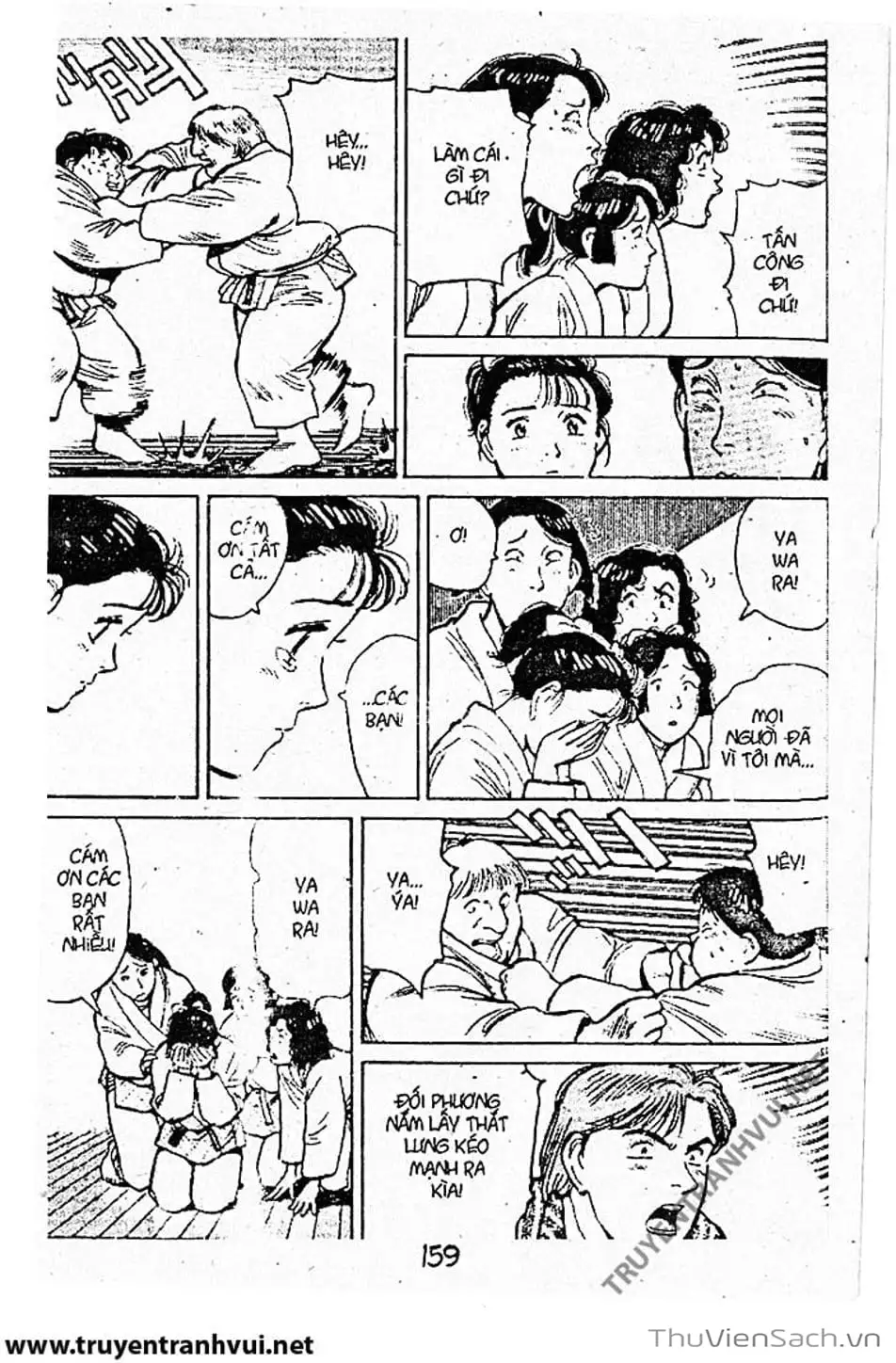 Truyện Tranh Tiểu Thư Nhu Đạo - Yawara! trang 6