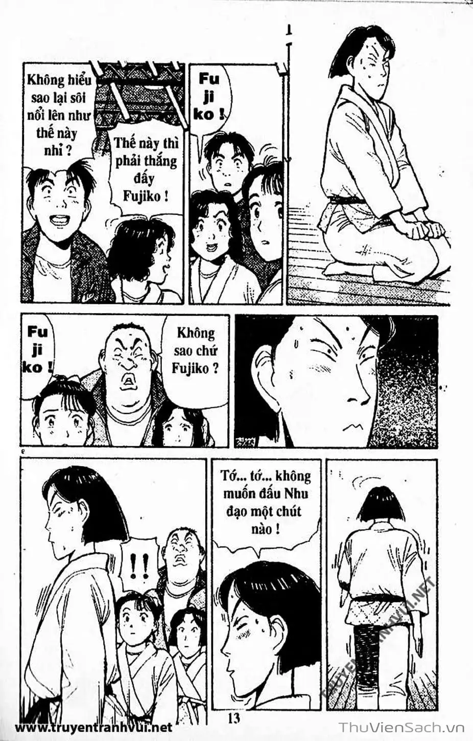 Truyện Tranh Tiểu Thư Nhu Đạo - Yawara! trang 6