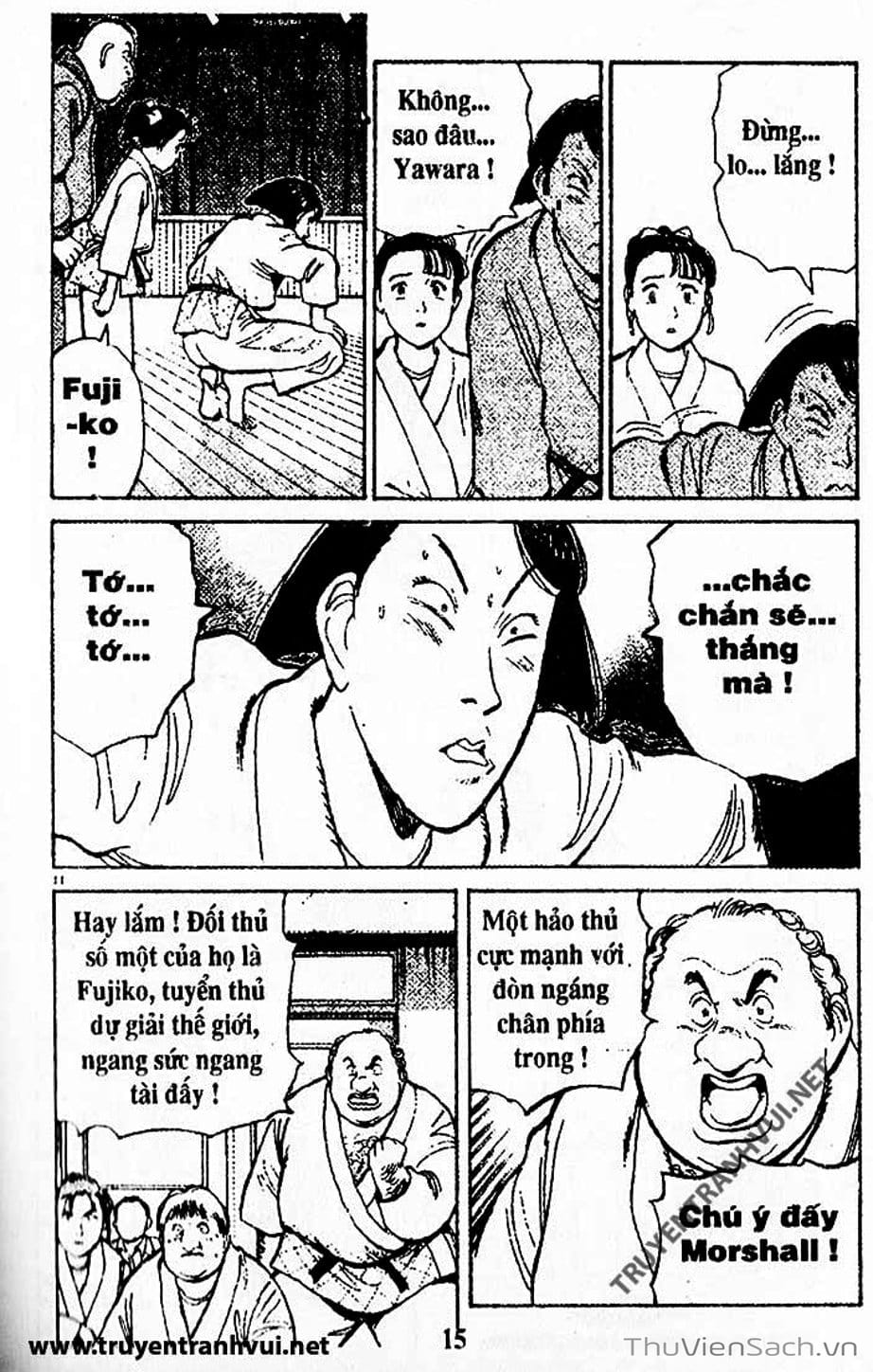 Truyện Tranh Tiểu Thư Nhu Đạo - Yawara! trang 6