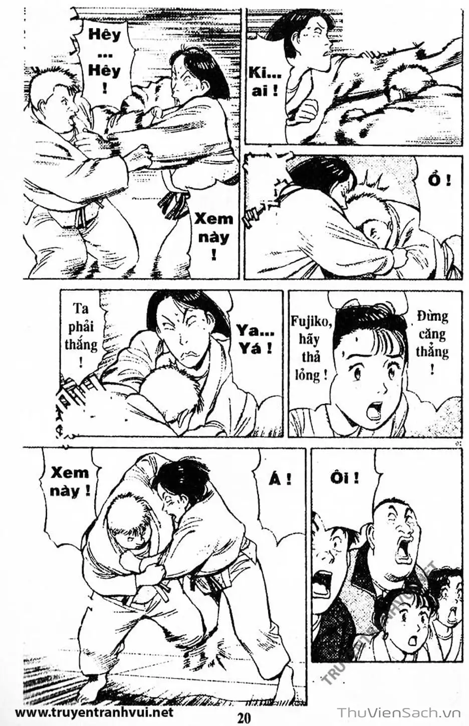 Truyện Tranh Tiểu Thư Nhu Đạo - Yawara! trang 6