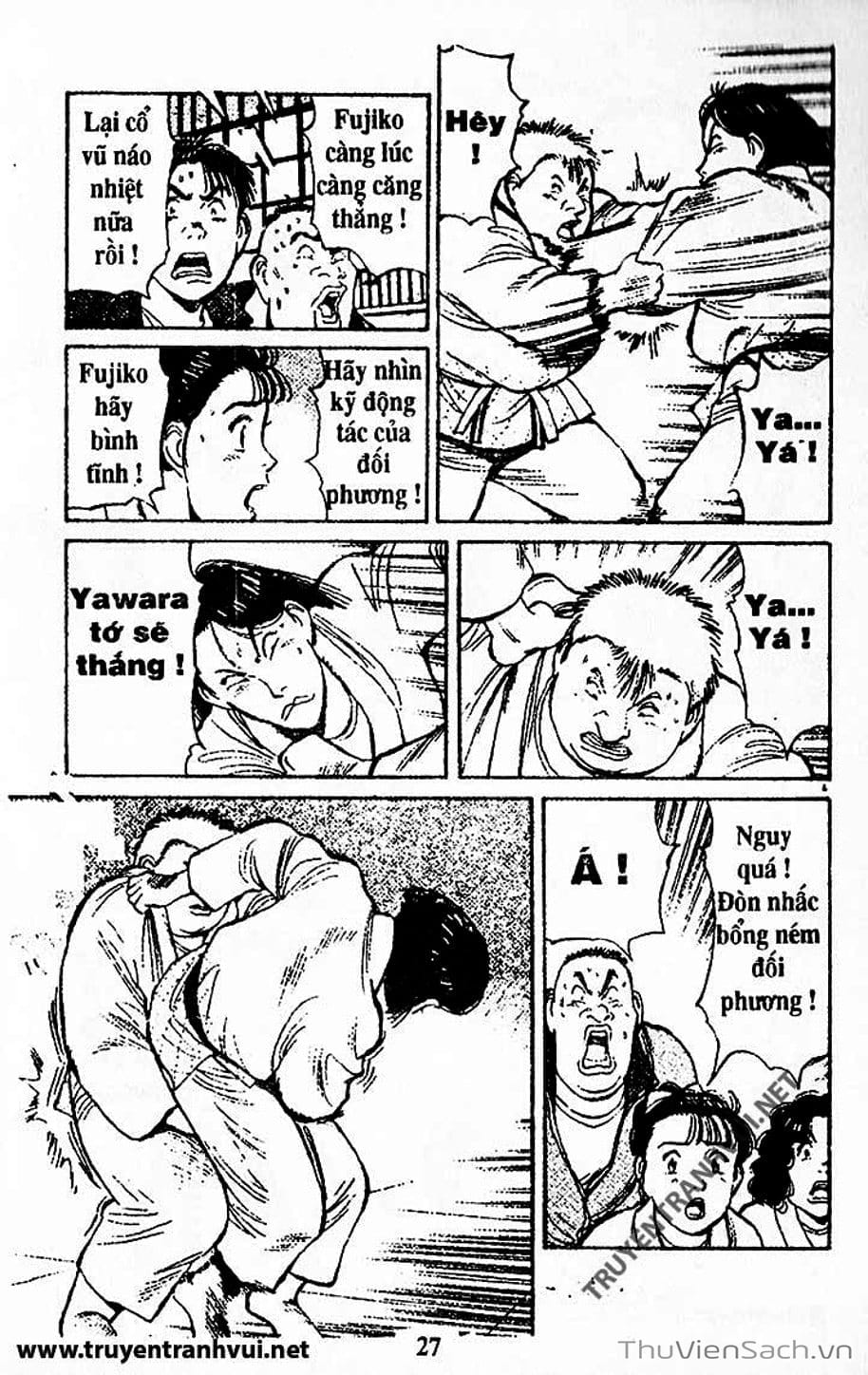 Truyện Tranh Tiểu Thư Nhu Đạo - Yawara! trang 6