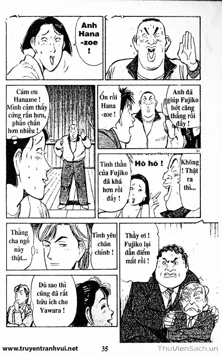 Truyện Tranh Tiểu Thư Nhu Đạo - Yawara! trang 6