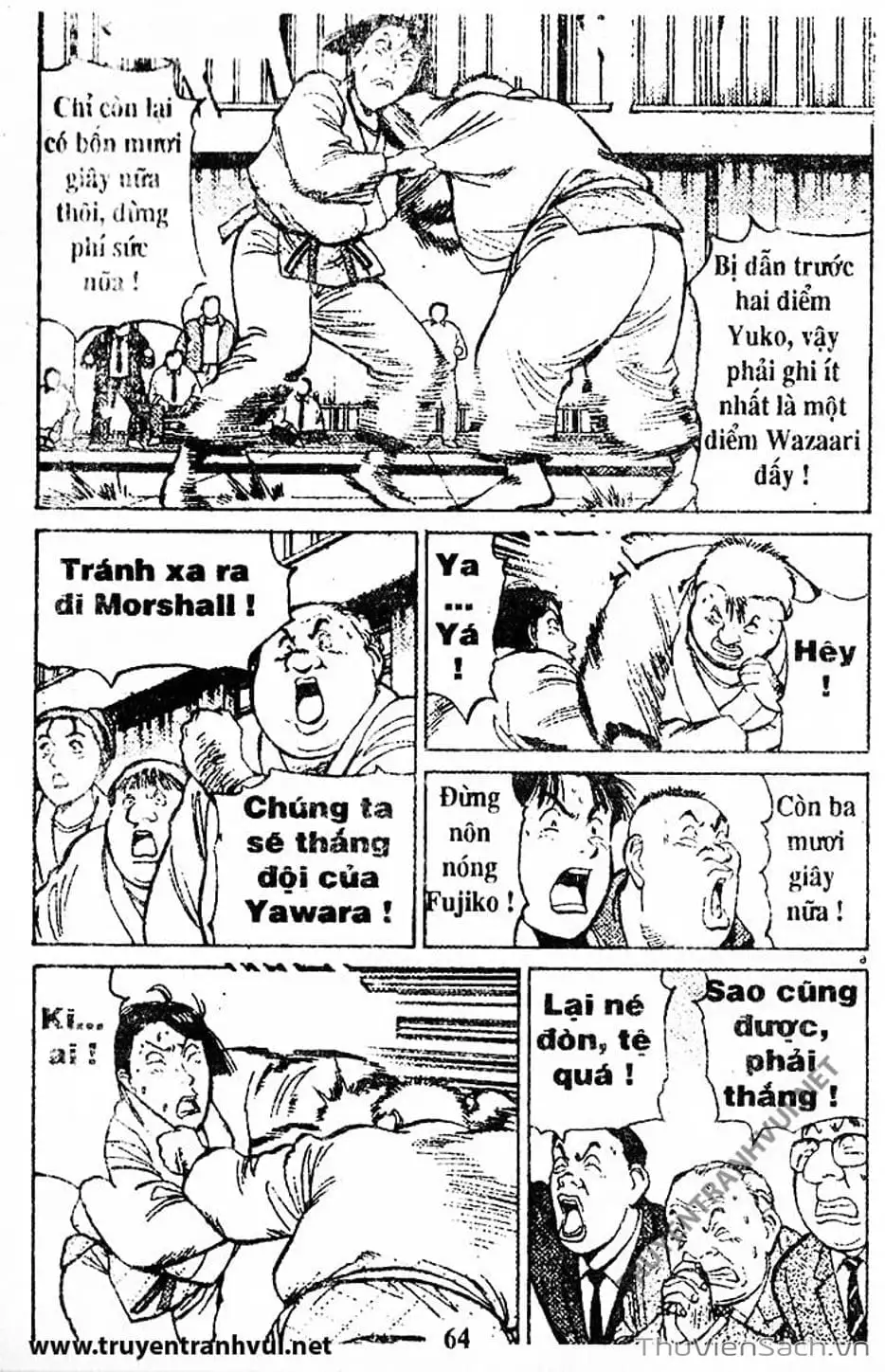 Truyện Tranh Tiểu Thư Nhu Đạo - Yawara! trang 6