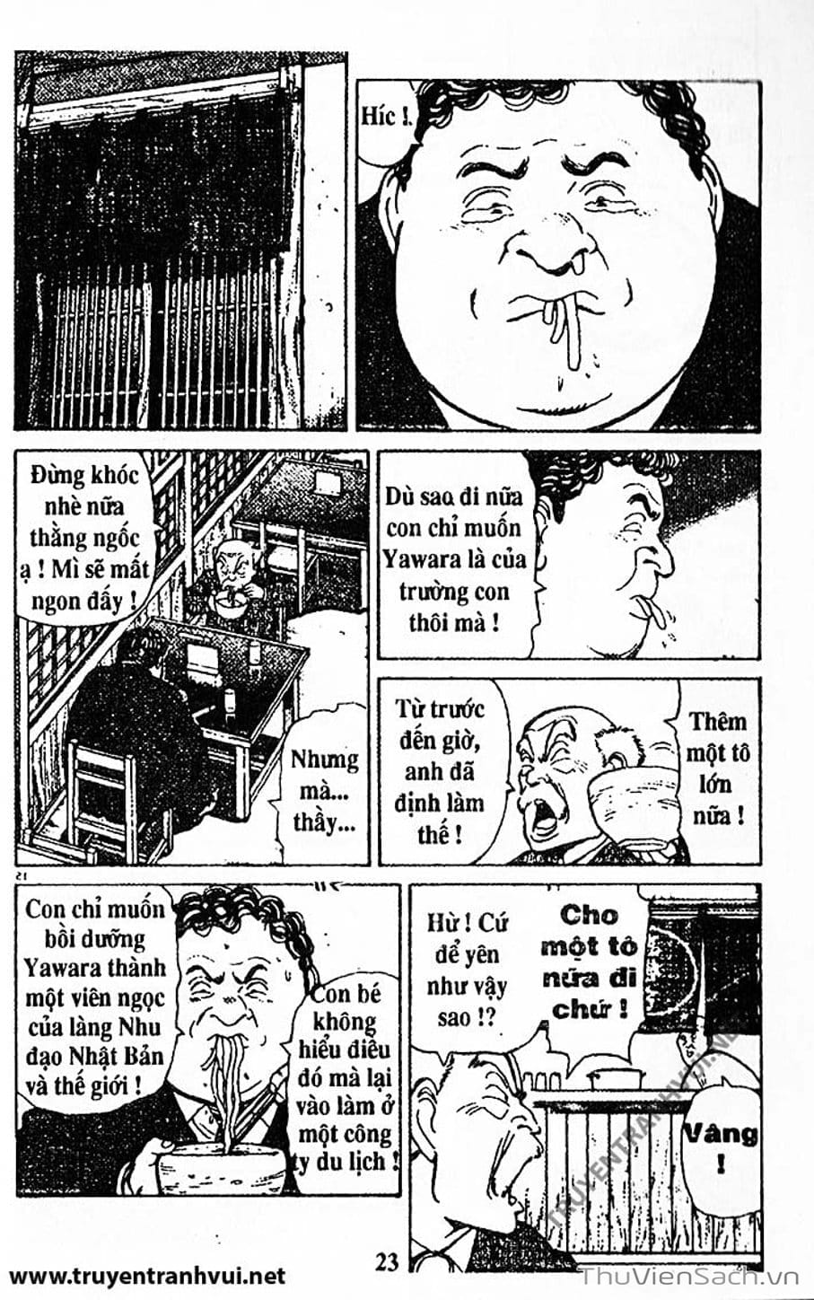 Truyện Tranh Tiểu Thư Nhu Đạo - Yawara! trang 6