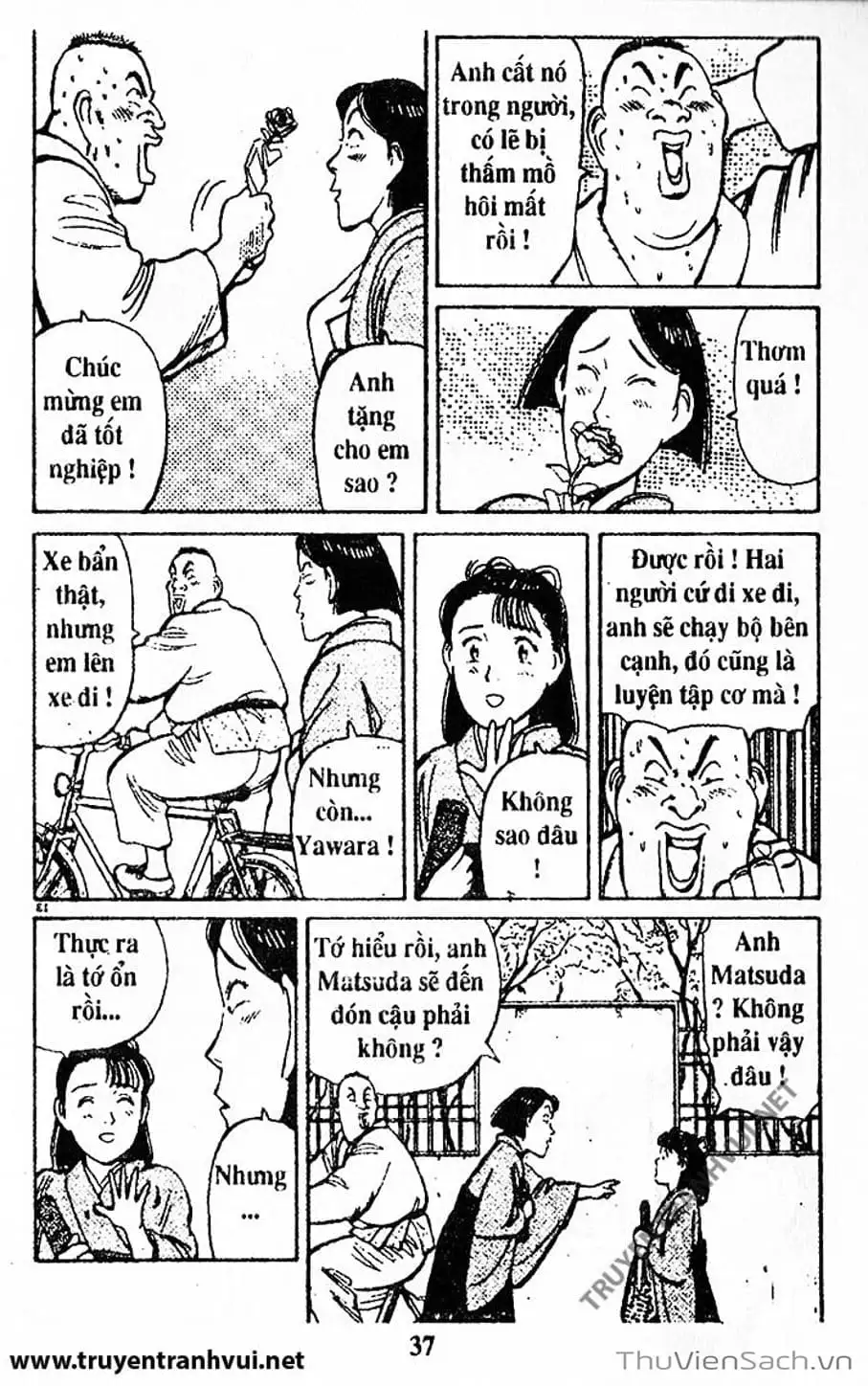 Truyện Tranh Tiểu Thư Nhu Đạo - Yawara! trang 6