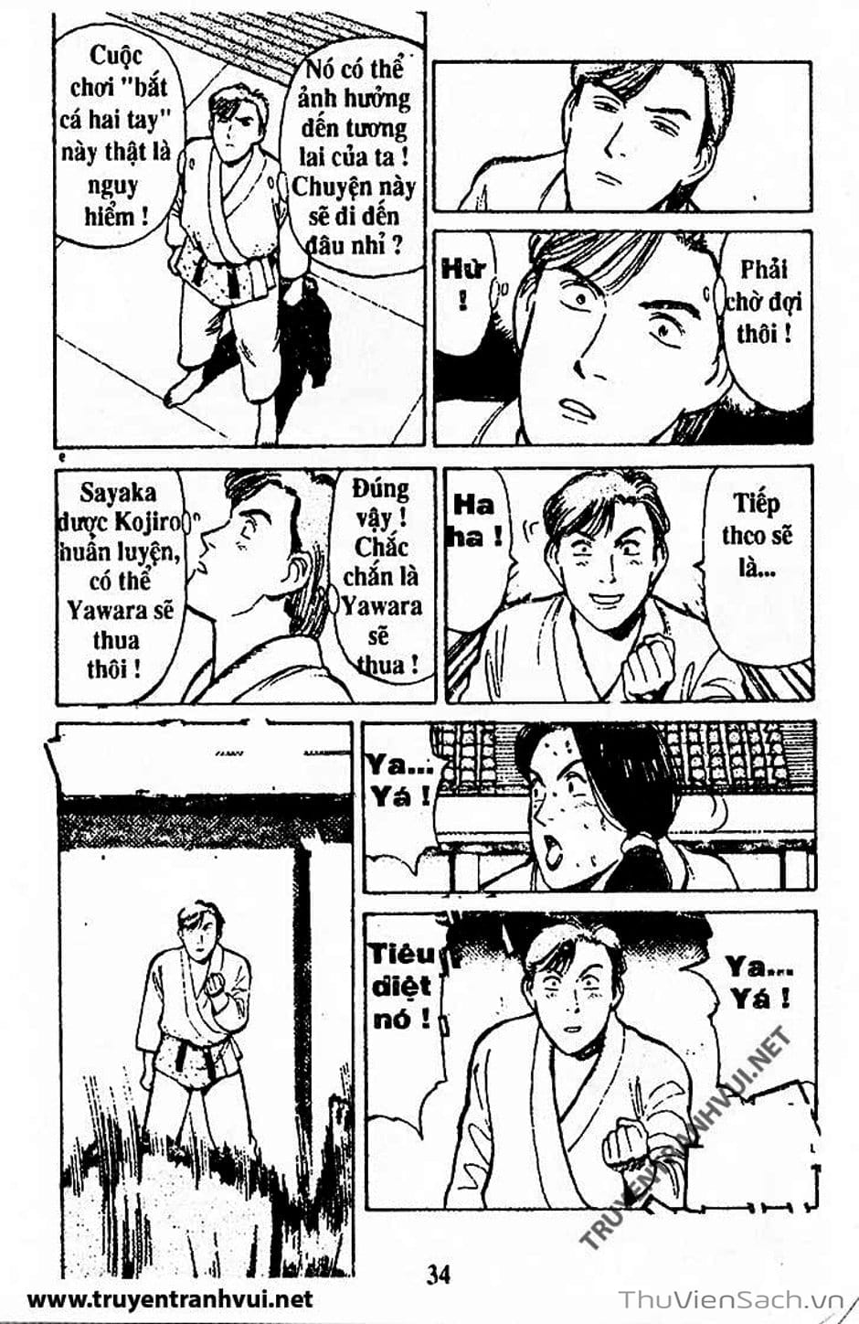 Truyện Tranh Tiểu Thư Nhu Đạo - Yawara! trang 6