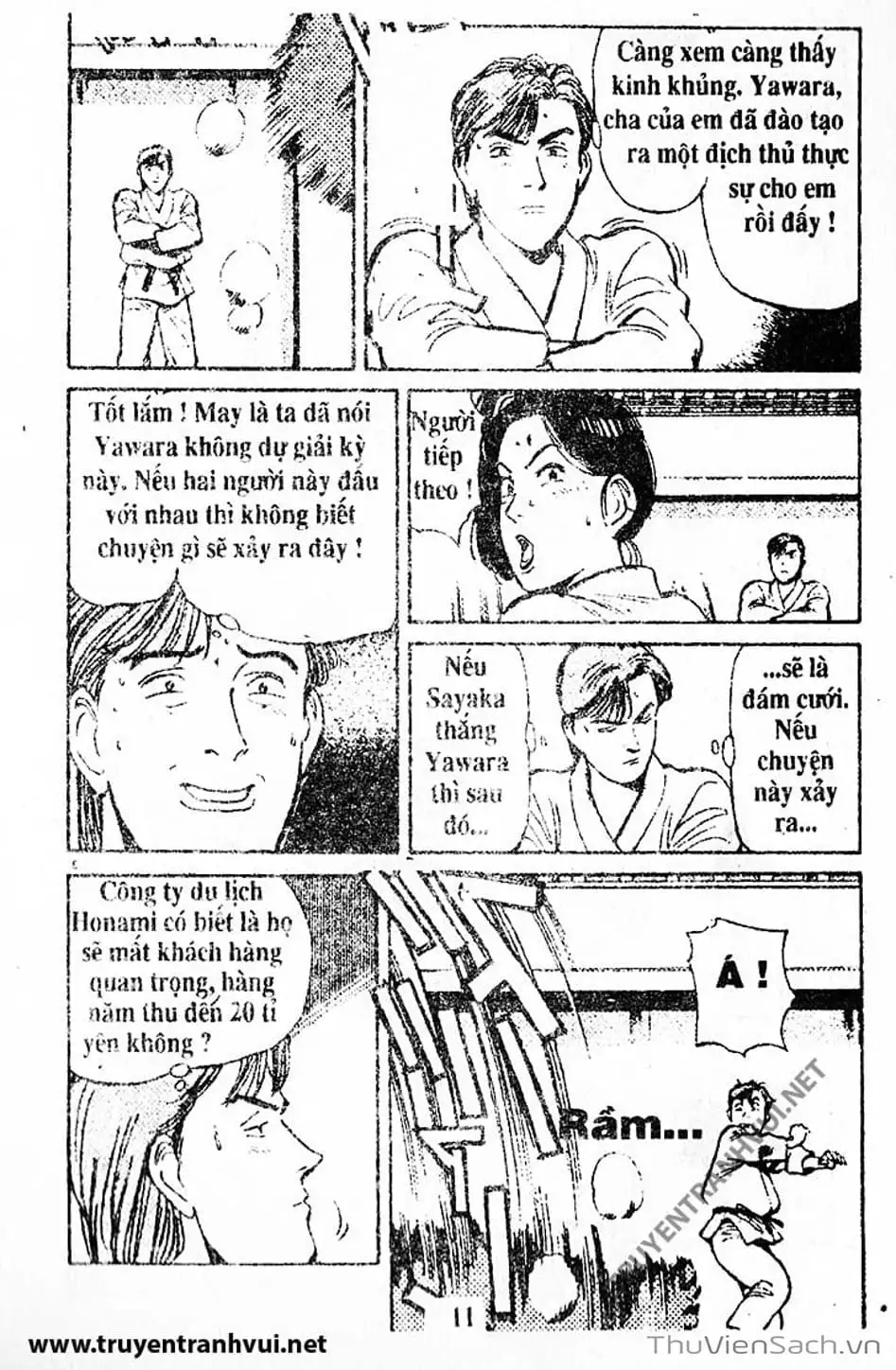 Truyện Tranh Tiểu Thư Nhu Đạo - Yawara! trang 6