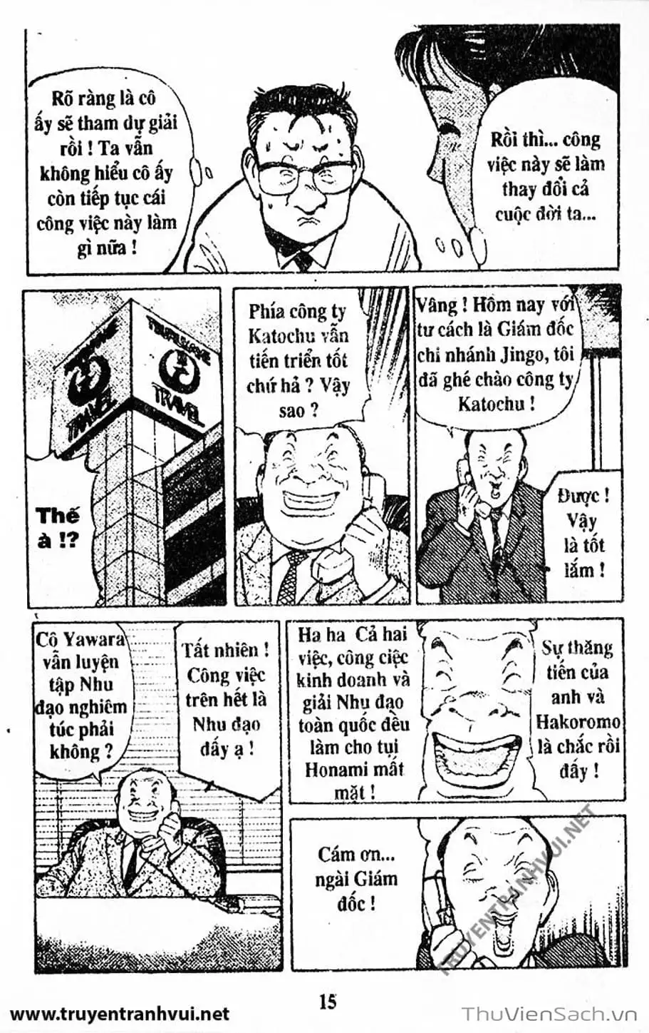 Truyện Tranh Tiểu Thư Nhu Đạo - Yawara! trang 6