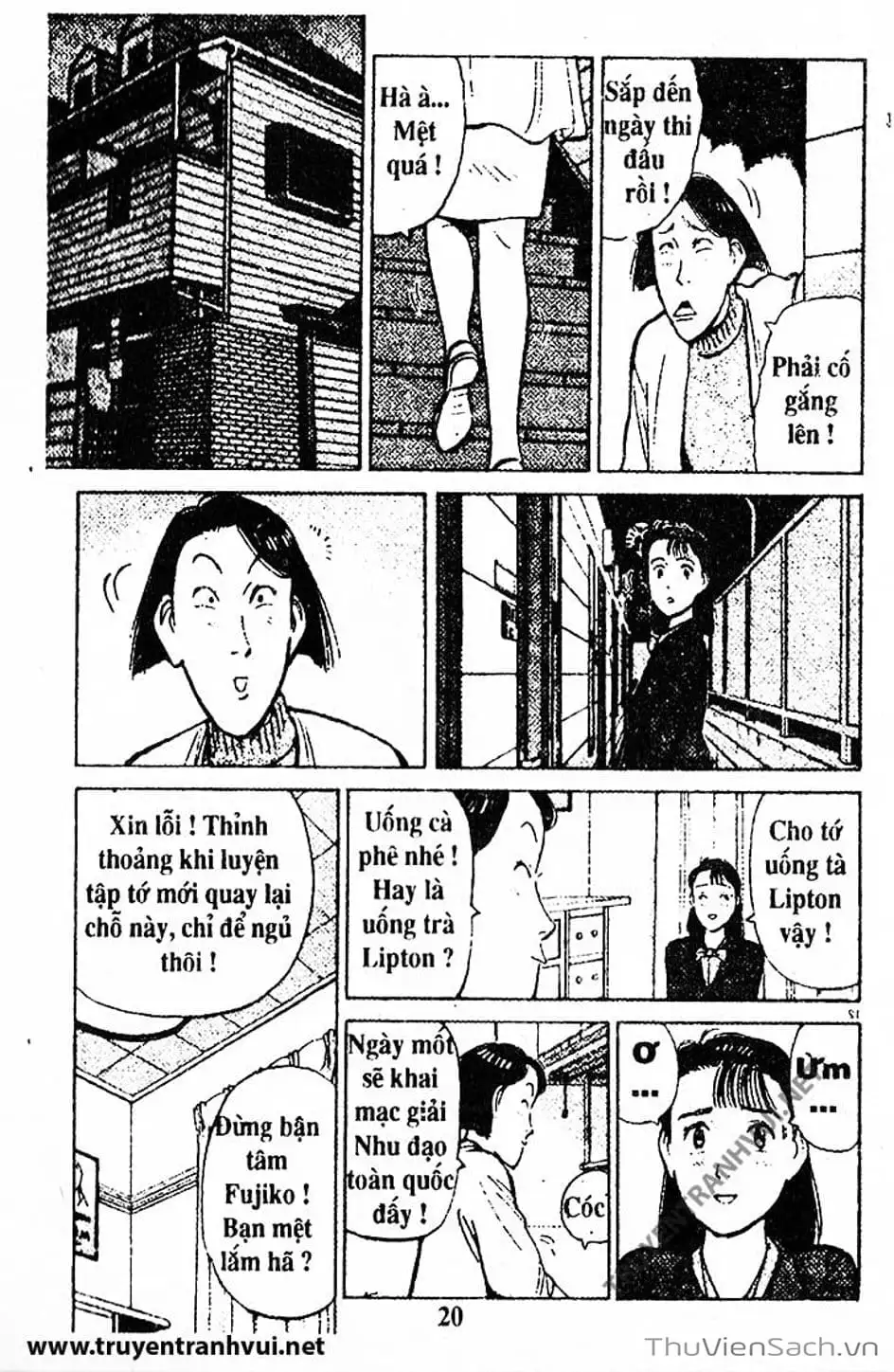 Truyện Tranh Tiểu Thư Nhu Đạo - Yawara! trang 6