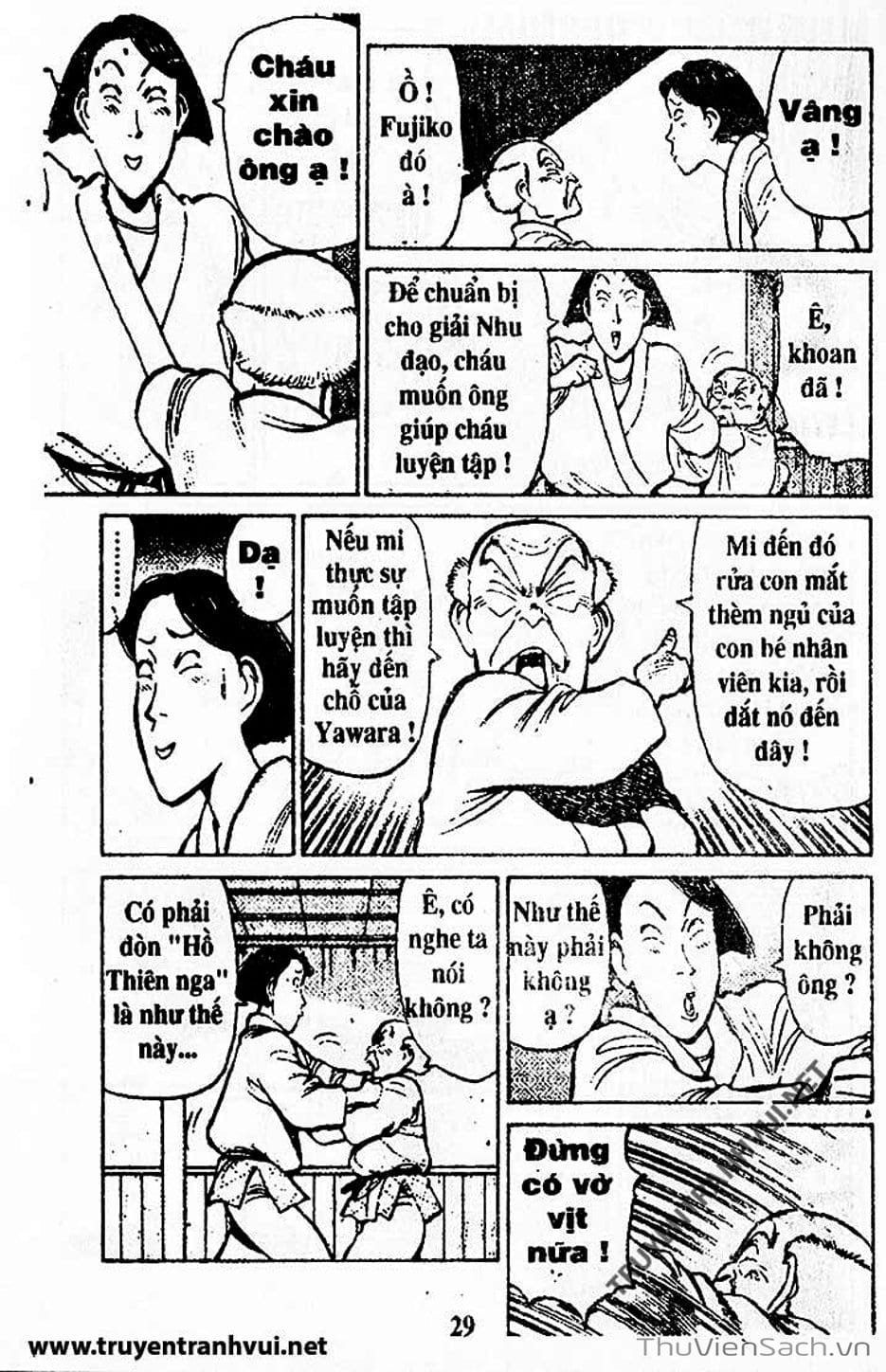 Truyện Tranh Tiểu Thư Nhu Đạo - Yawara! trang 6