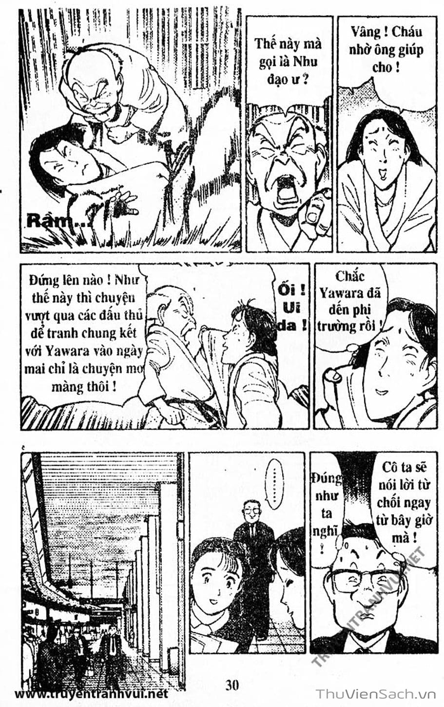 Truyện Tranh Tiểu Thư Nhu Đạo - Yawara! trang 6