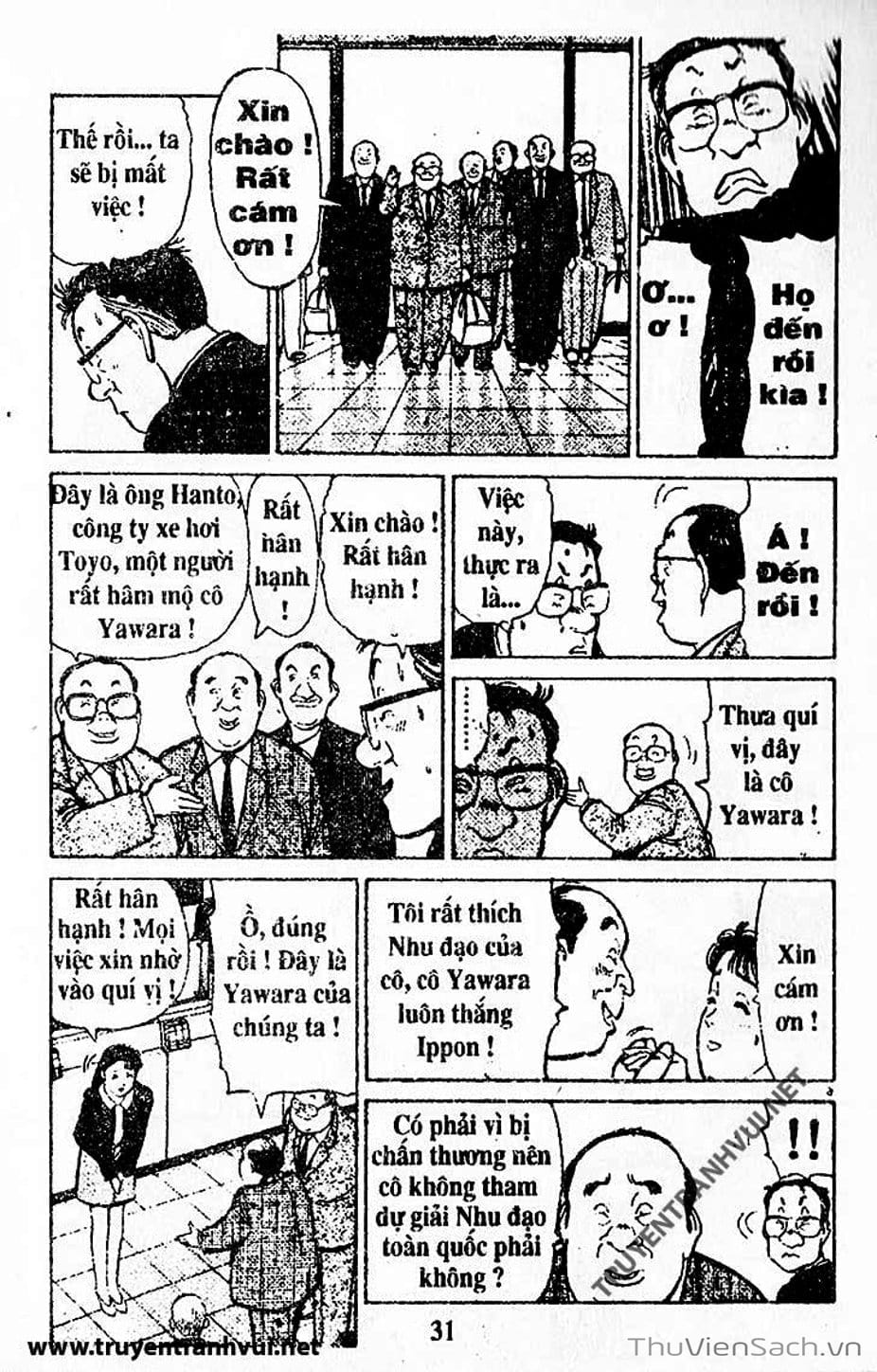 Truyện Tranh Tiểu Thư Nhu Đạo - Yawara! trang 6