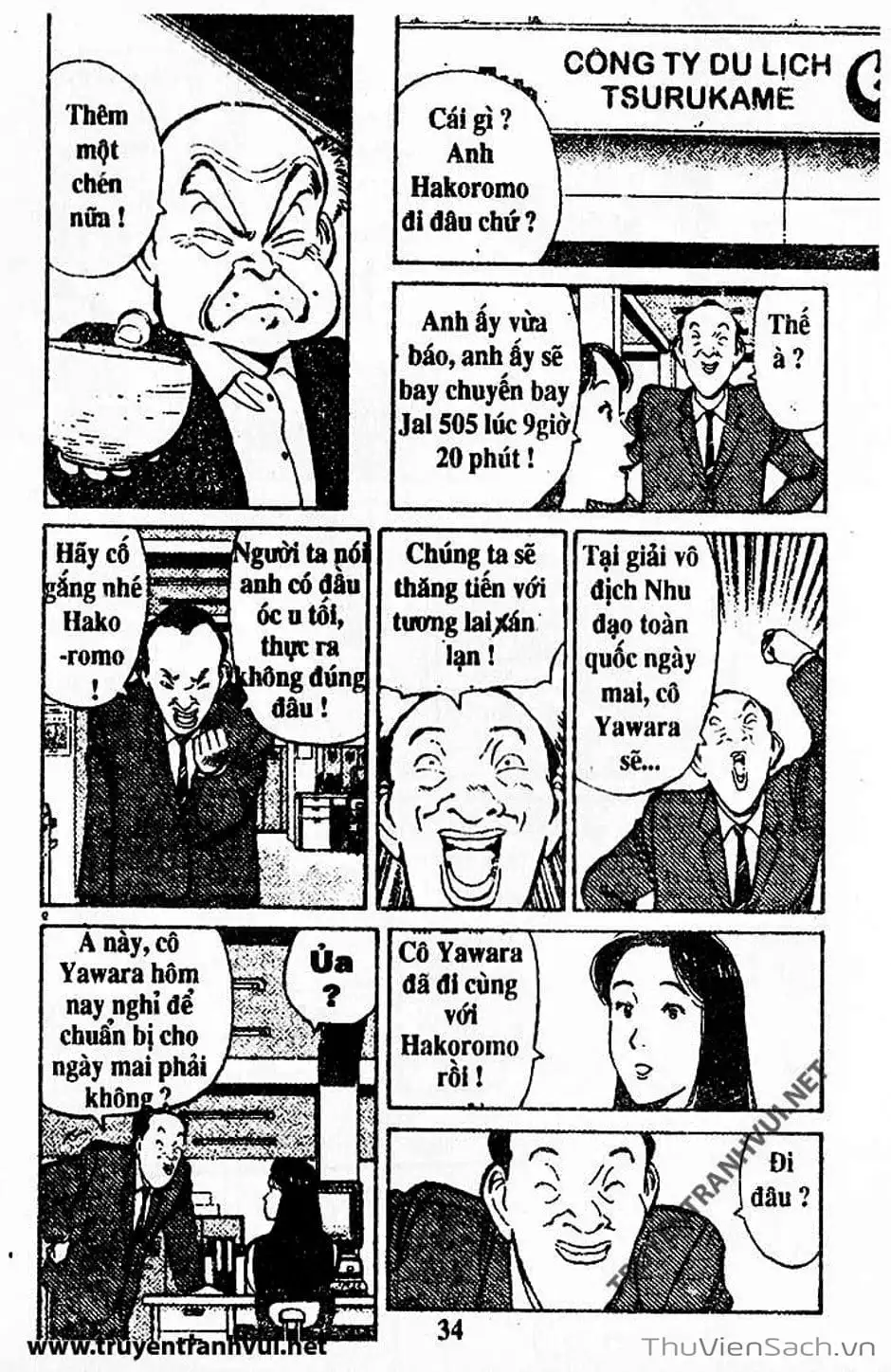 Truyện Tranh Tiểu Thư Nhu Đạo - Yawara! trang 6