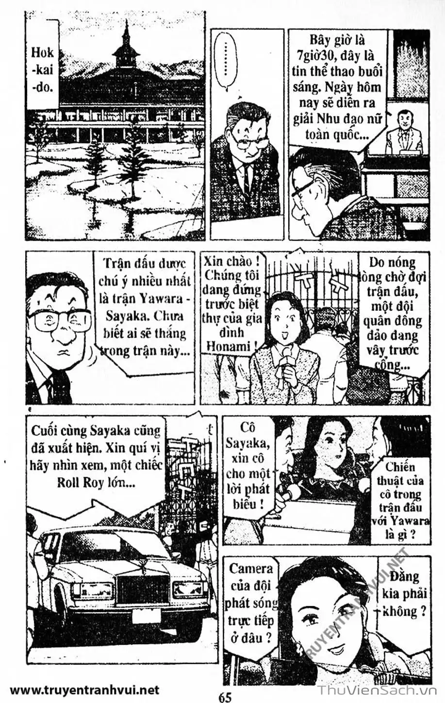 Truyện Tranh Tiểu Thư Nhu Đạo - Yawara! trang 6