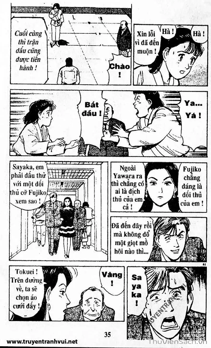 Truyện Tranh Tiểu Thư Nhu Đạo - Yawara! trang 6