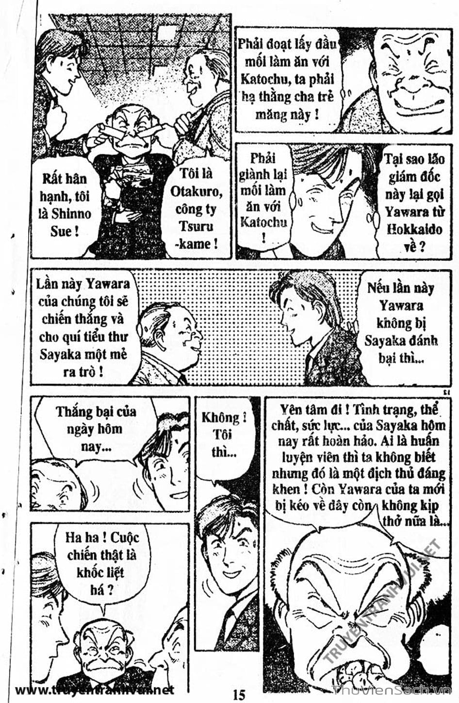 Truyện Tranh Tiểu Thư Nhu Đạo - Yawara! trang 6