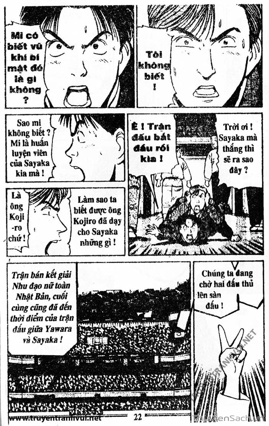 Truyện Tranh Tiểu Thư Nhu Đạo - Yawara! trang 6