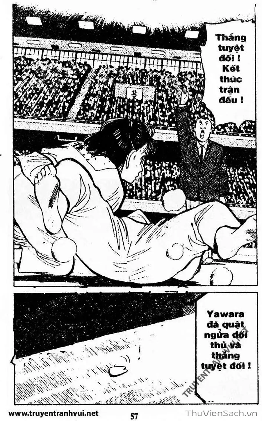 Truyện Tranh Tiểu Thư Nhu Đạo - Yawara! trang 6