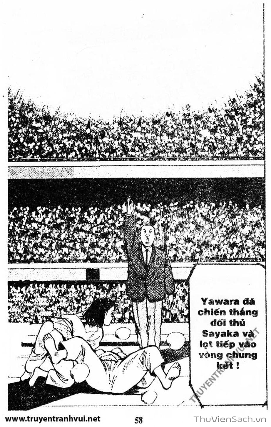Truyện Tranh Tiểu Thư Nhu Đạo - Yawara! trang 6