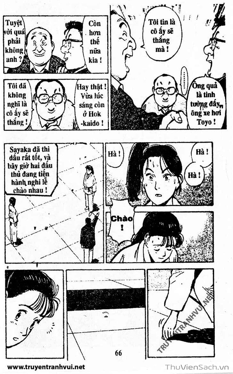 Truyện Tranh Tiểu Thư Nhu Đạo - Yawara! trang 6