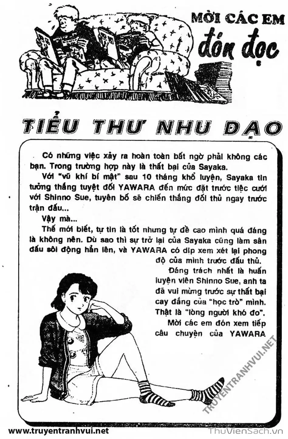 Truyện Tranh Tiểu Thư Nhu Đạo - Yawara! trang 6