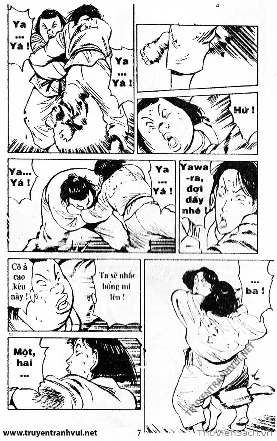 Truyện Tranh Tiểu Thư Nhu Đạo - Yawara! trang 6