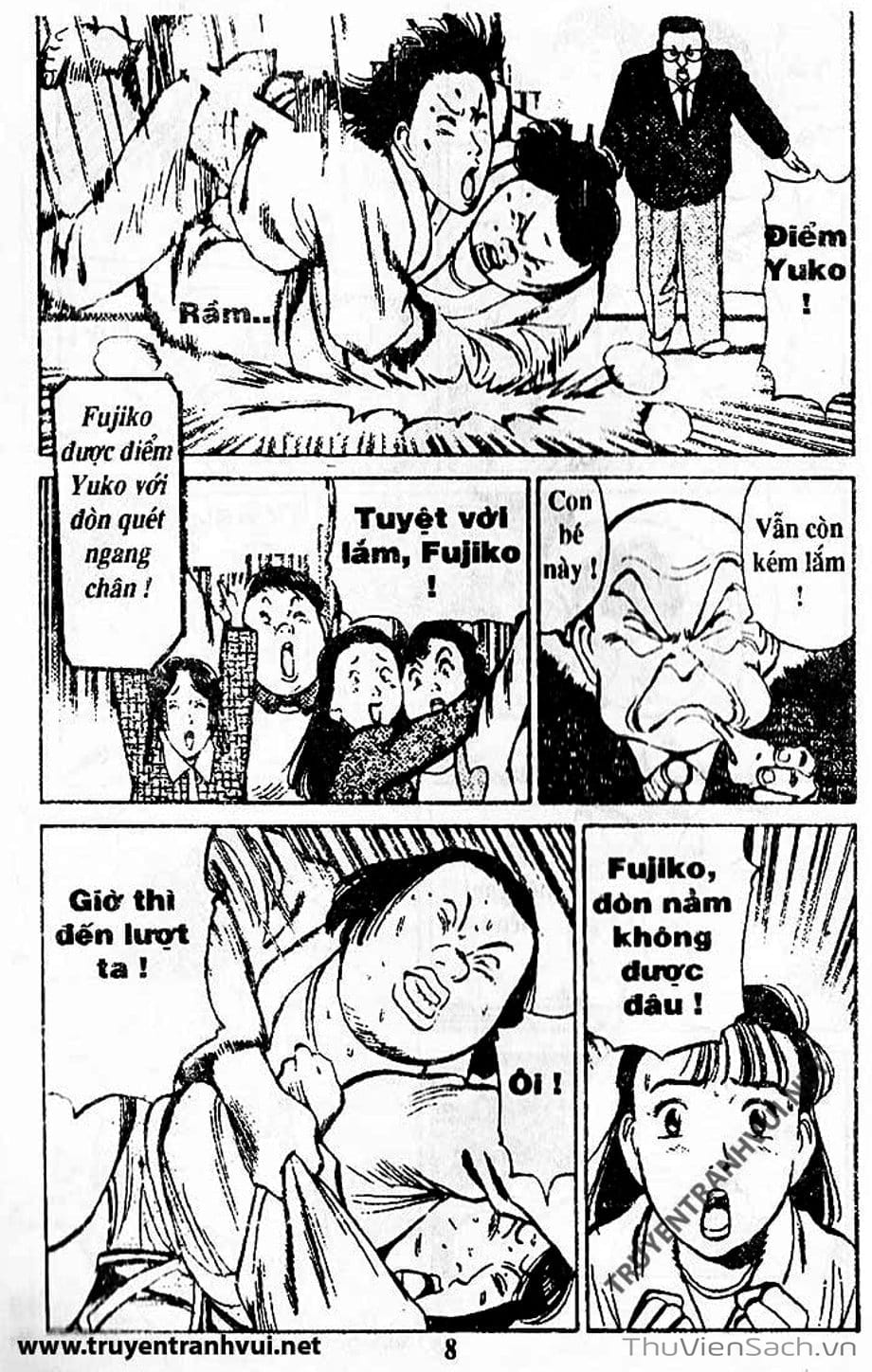 Truyện Tranh Tiểu Thư Nhu Đạo - Yawara! trang 6