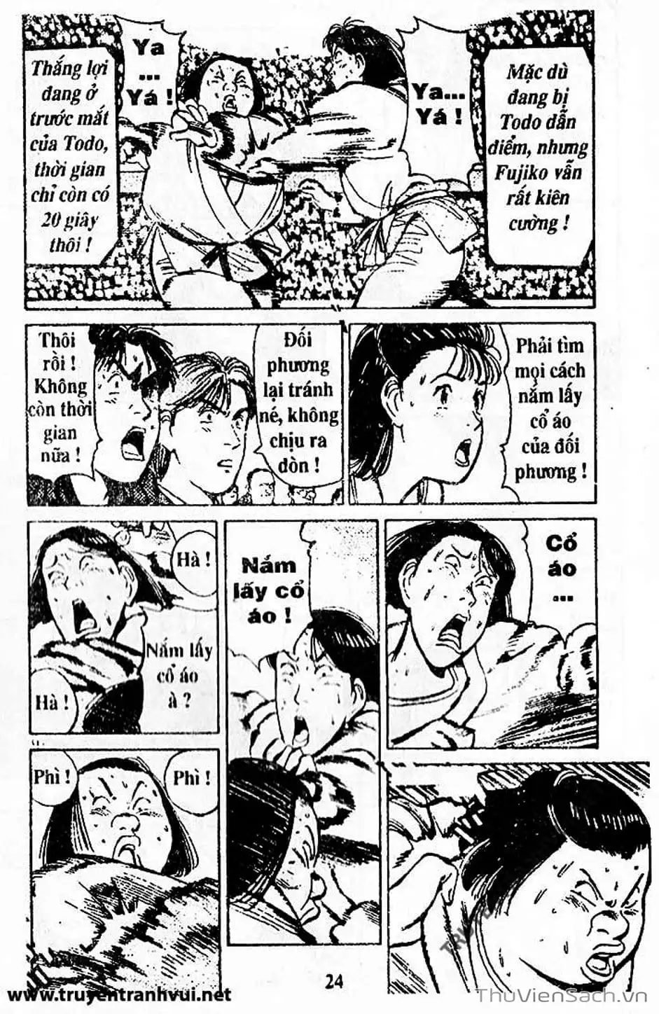 Truyện Tranh Tiểu Thư Nhu Đạo - Yawara! trang 6