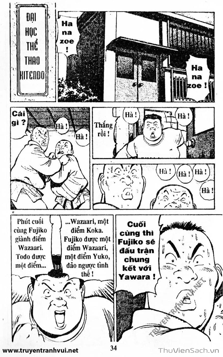 Truyện Tranh Tiểu Thư Nhu Đạo - Yawara! trang 6