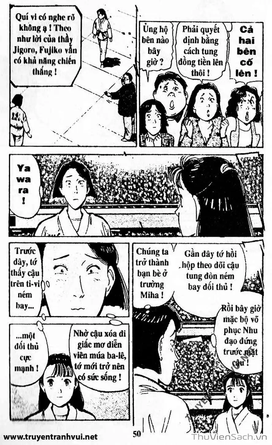 Truyện Tranh Tiểu Thư Nhu Đạo - Yawara! trang 6