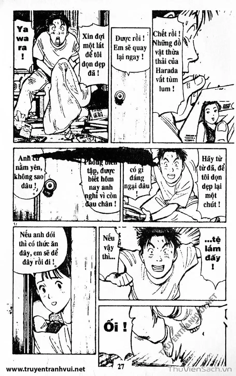 Truyện Tranh Tiểu Thư Nhu Đạo - Yawara! trang 6