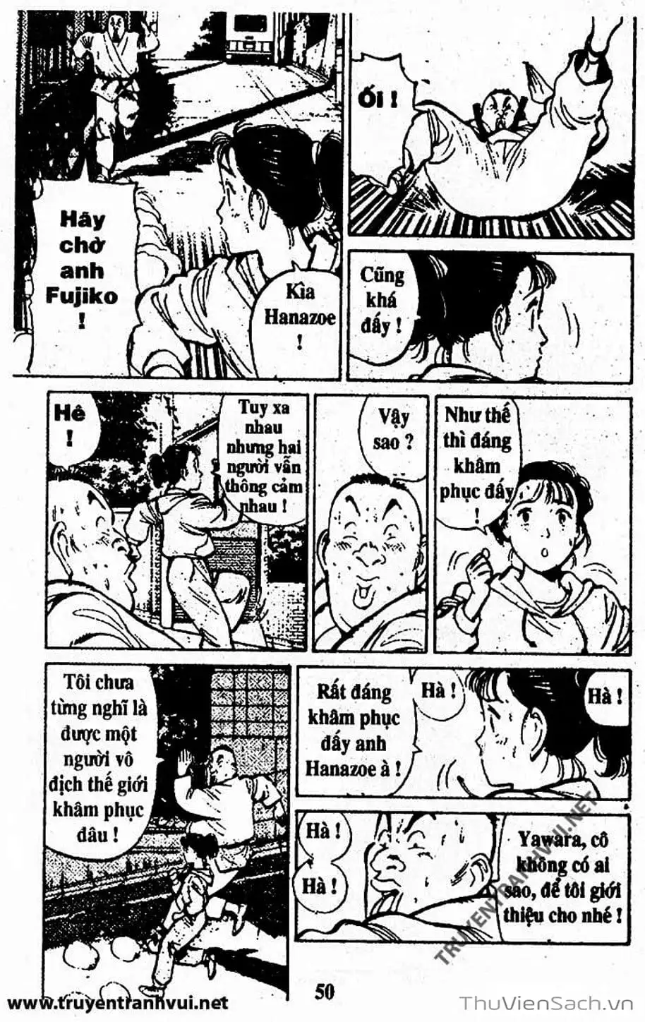 Truyện Tranh Tiểu Thư Nhu Đạo - Yawara! trang 6