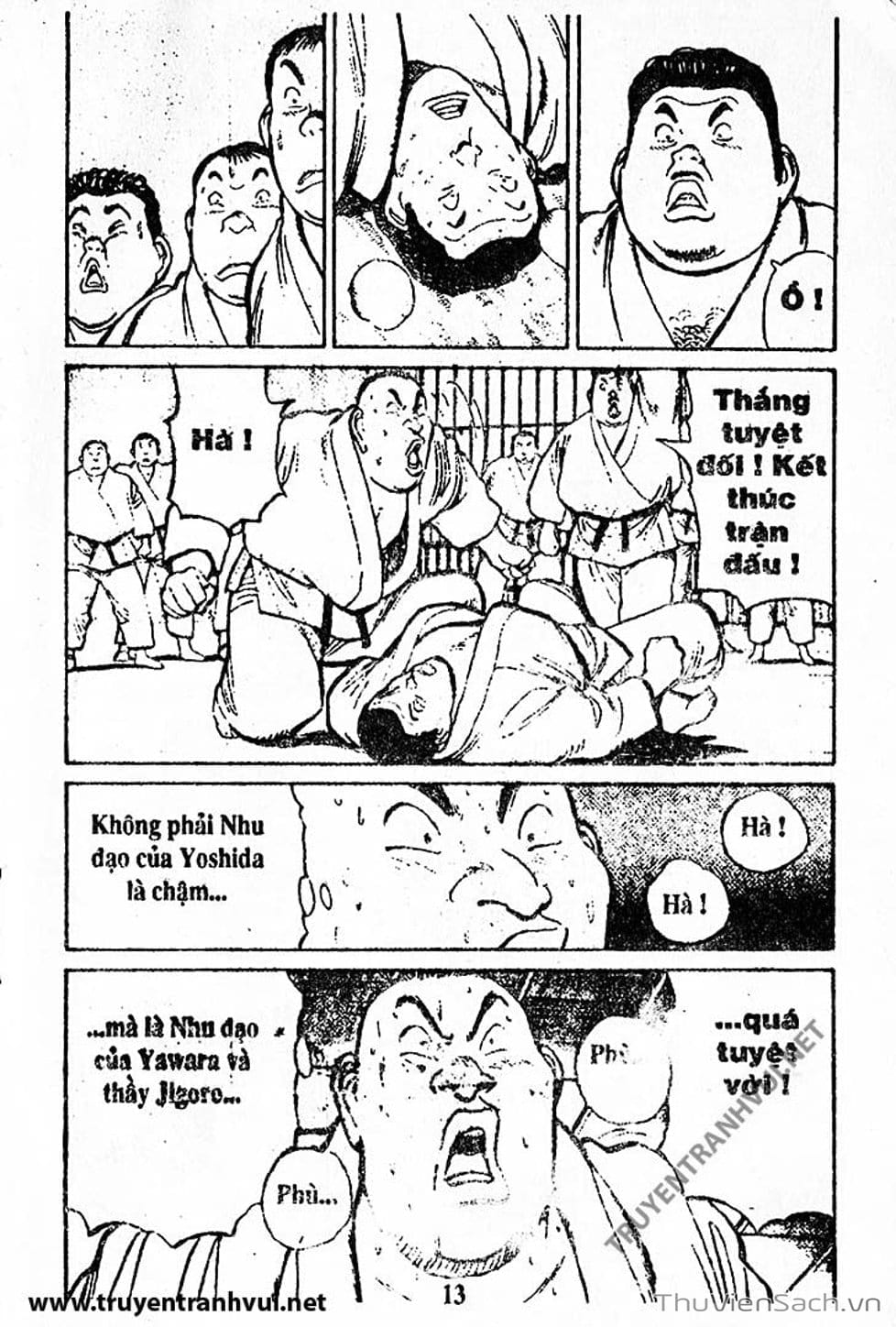 Truyện Tranh Tiểu Thư Nhu Đạo - Yawara! trang 6