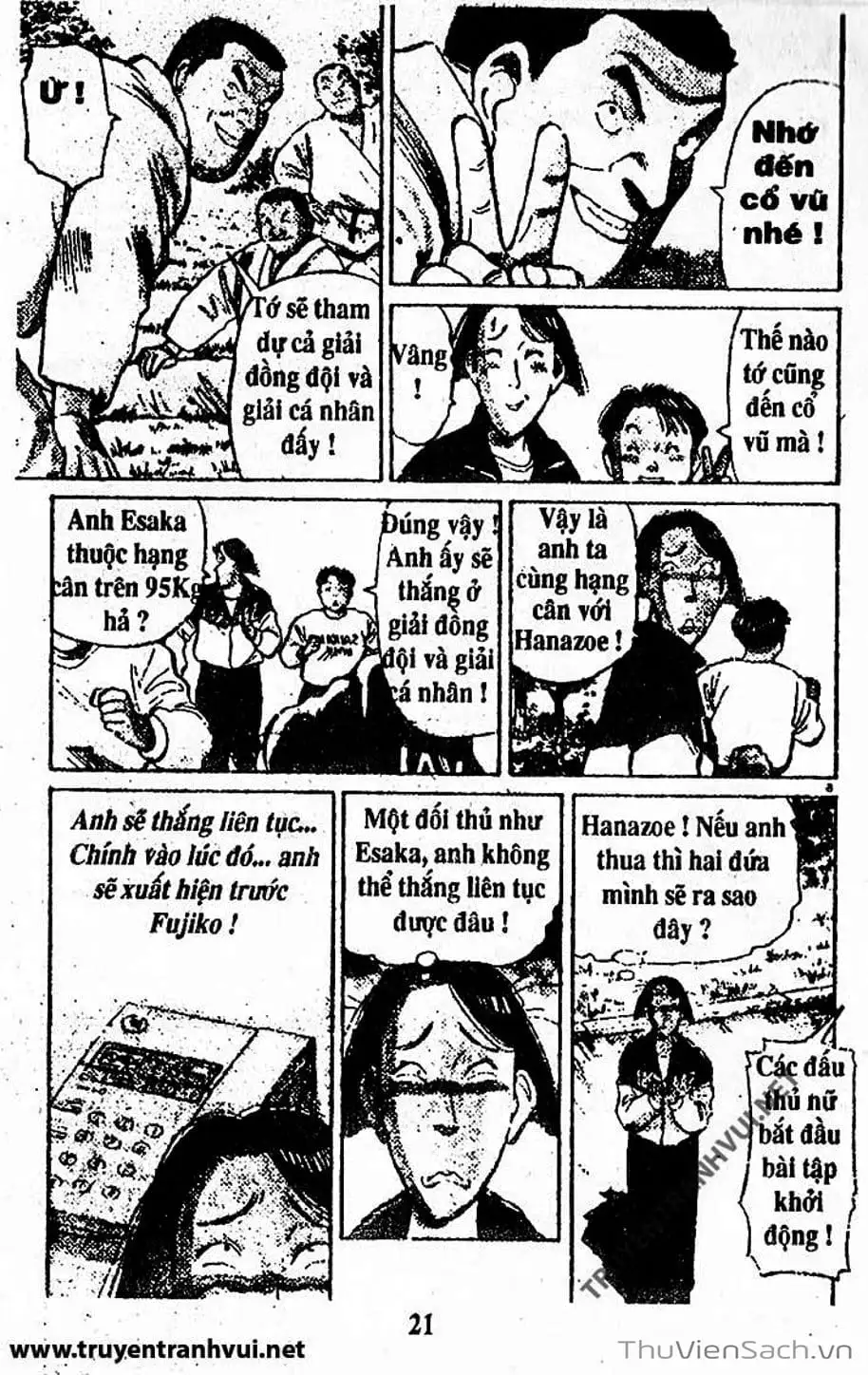 Truyện Tranh Tiểu Thư Nhu Đạo - Yawara! trang 6