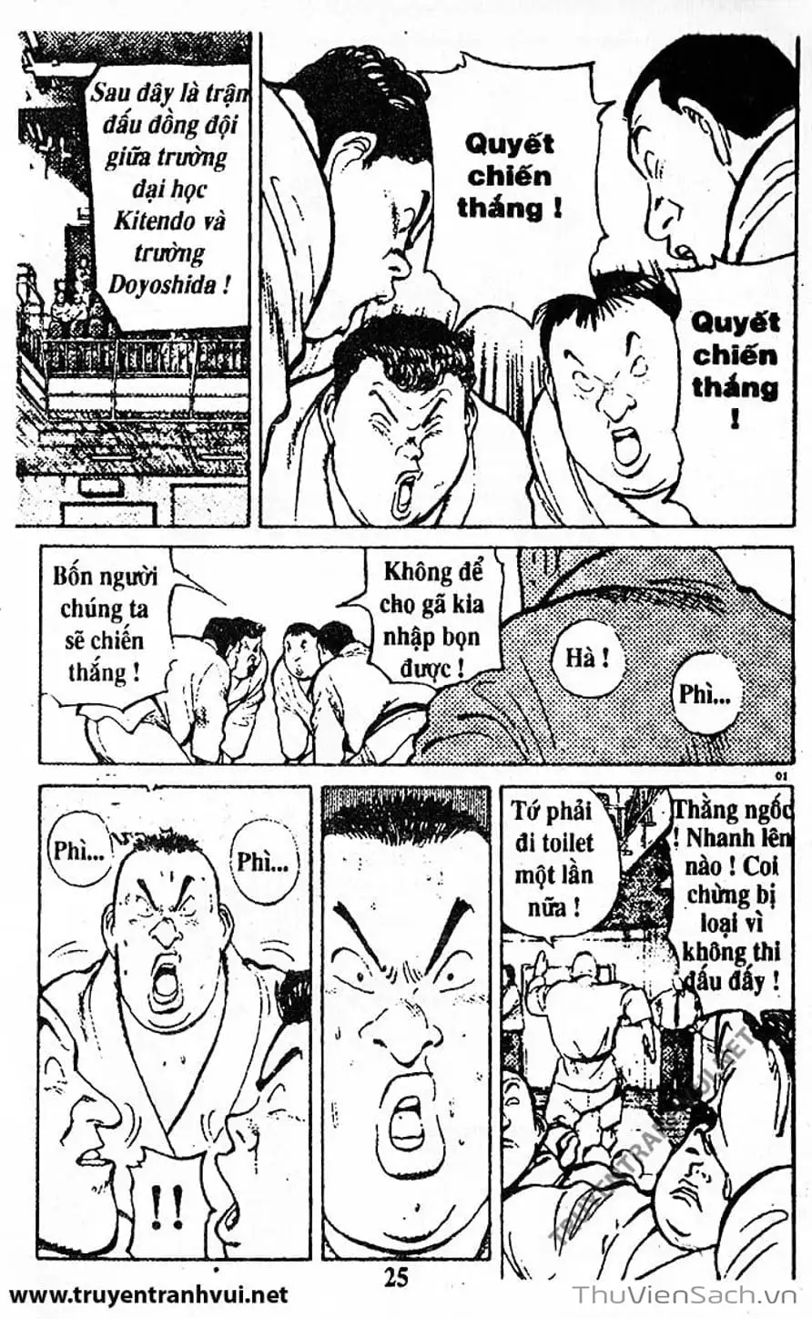 Truyện Tranh Tiểu Thư Nhu Đạo - Yawara! trang 6