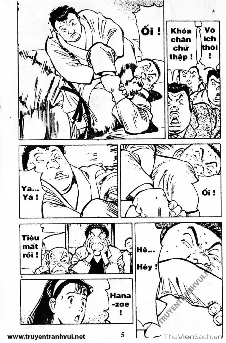 Truyện Tranh Tiểu Thư Nhu Đạo - Yawara! trang 6