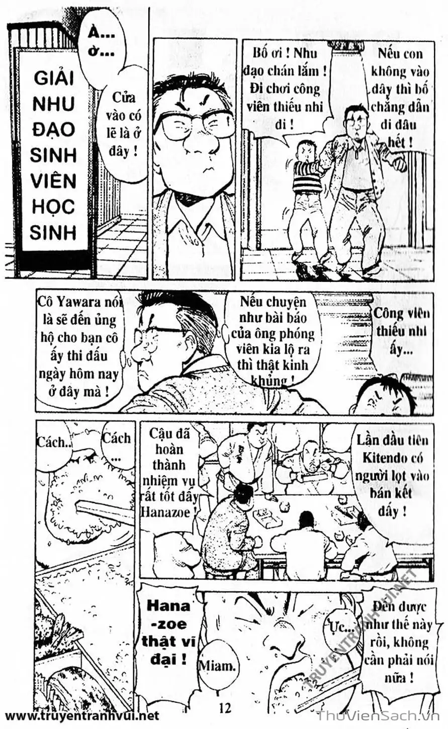 Truyện Tranh Tiểu Thư Nhu Đạo - Yawara! trang 6